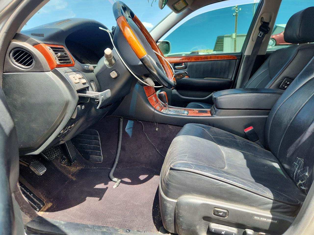 2005 Lexus Ls 430 Silver vin: JTHBN36FX50180195