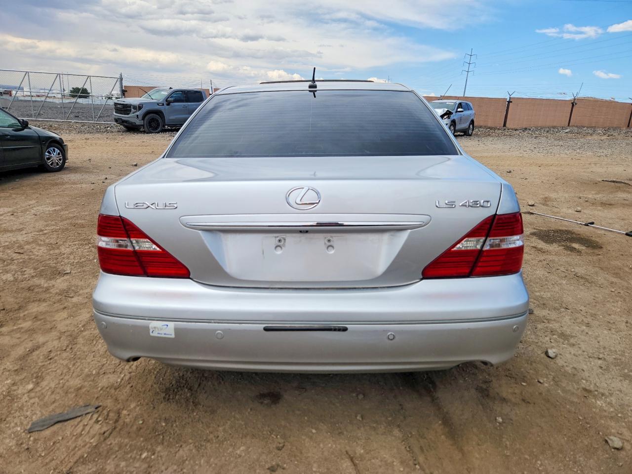 2005 Lexus Ls 430 Silver vin: JTHBN36FX50180195
