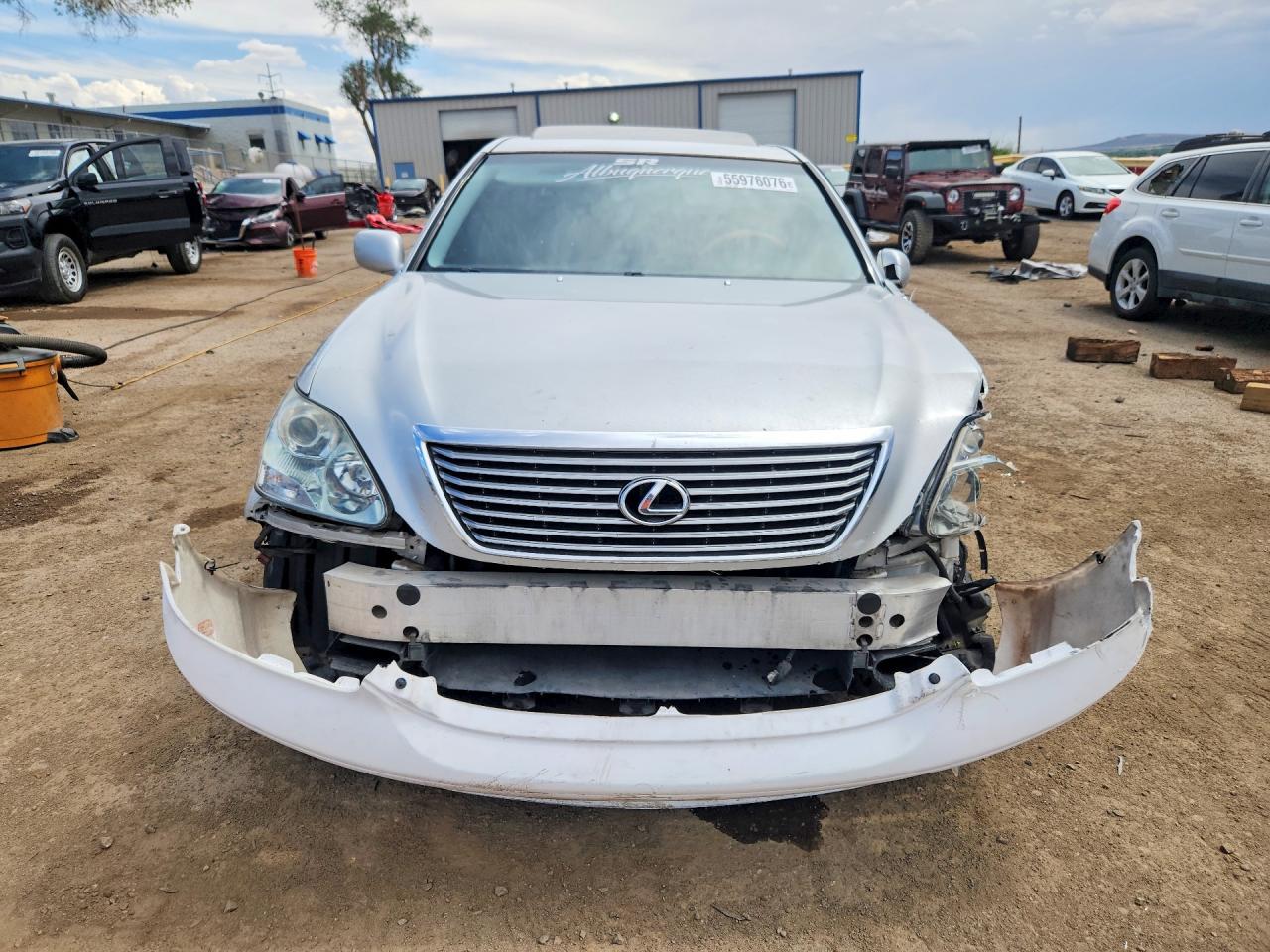 2005 Lexus Ls 430 Silver vin: JTHBN36FX50180195