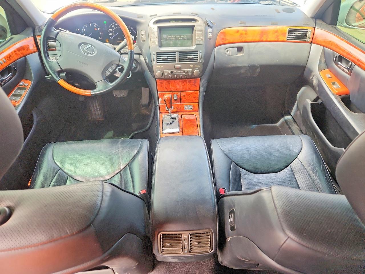 2005 Lexus Ls 430 Silver vin: JTHBN36FX50180195
