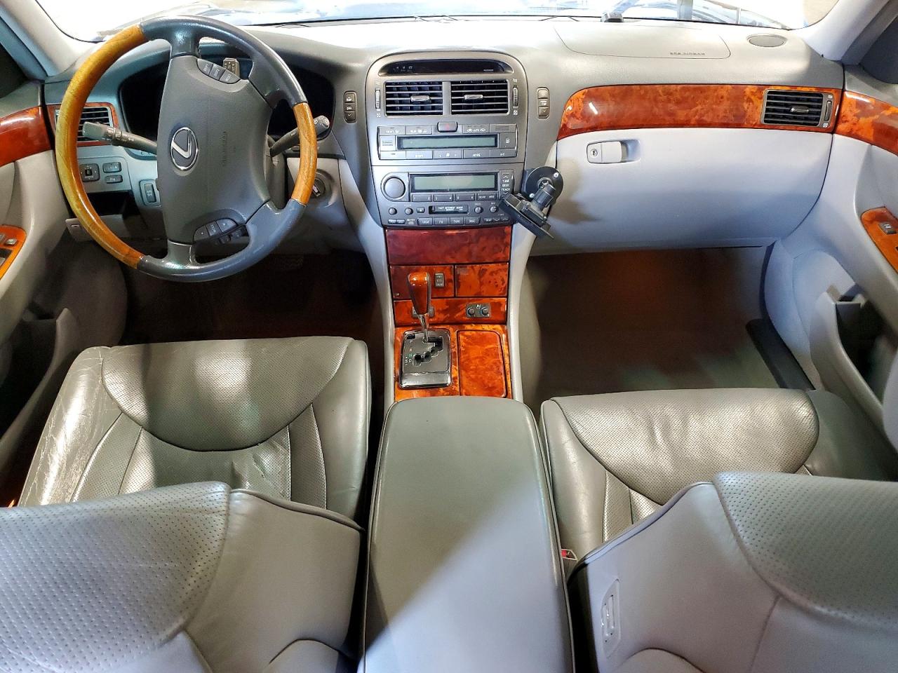 2005 Lexus Ls 430 White vin: JTHBN36FX55021003