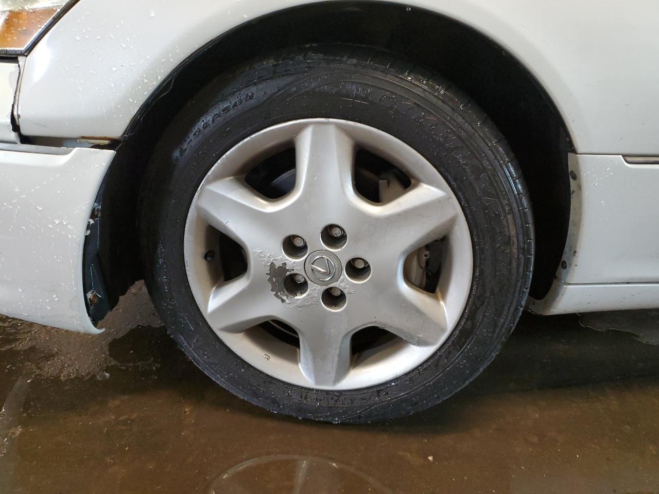 2005 Lexus Ls 430 White vin: JTHBN36FX55021003 Damage: Left Front Wheel, Corrosion, 6 To 7 Inches