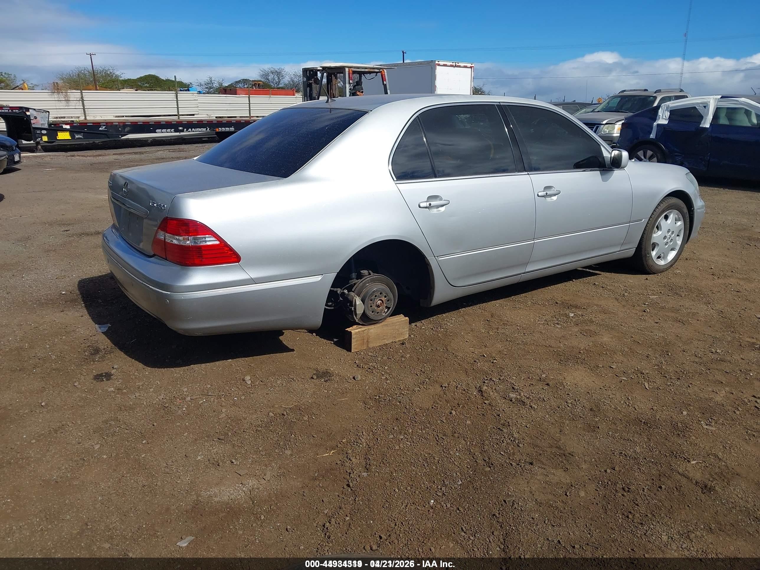 2006 Lexus Ls 430 Silver vin: JTHBN36FX65043763