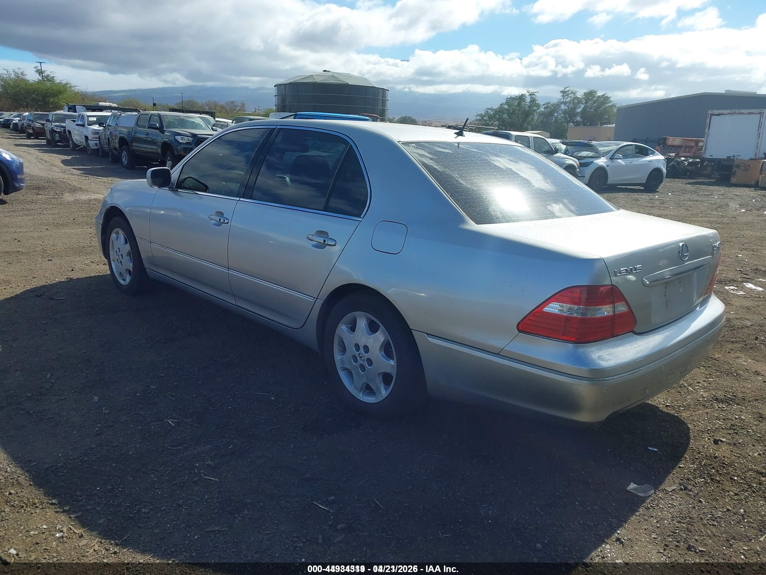 2006 Lexus Ls 430 Silver vin: JTHBN36FX65043763