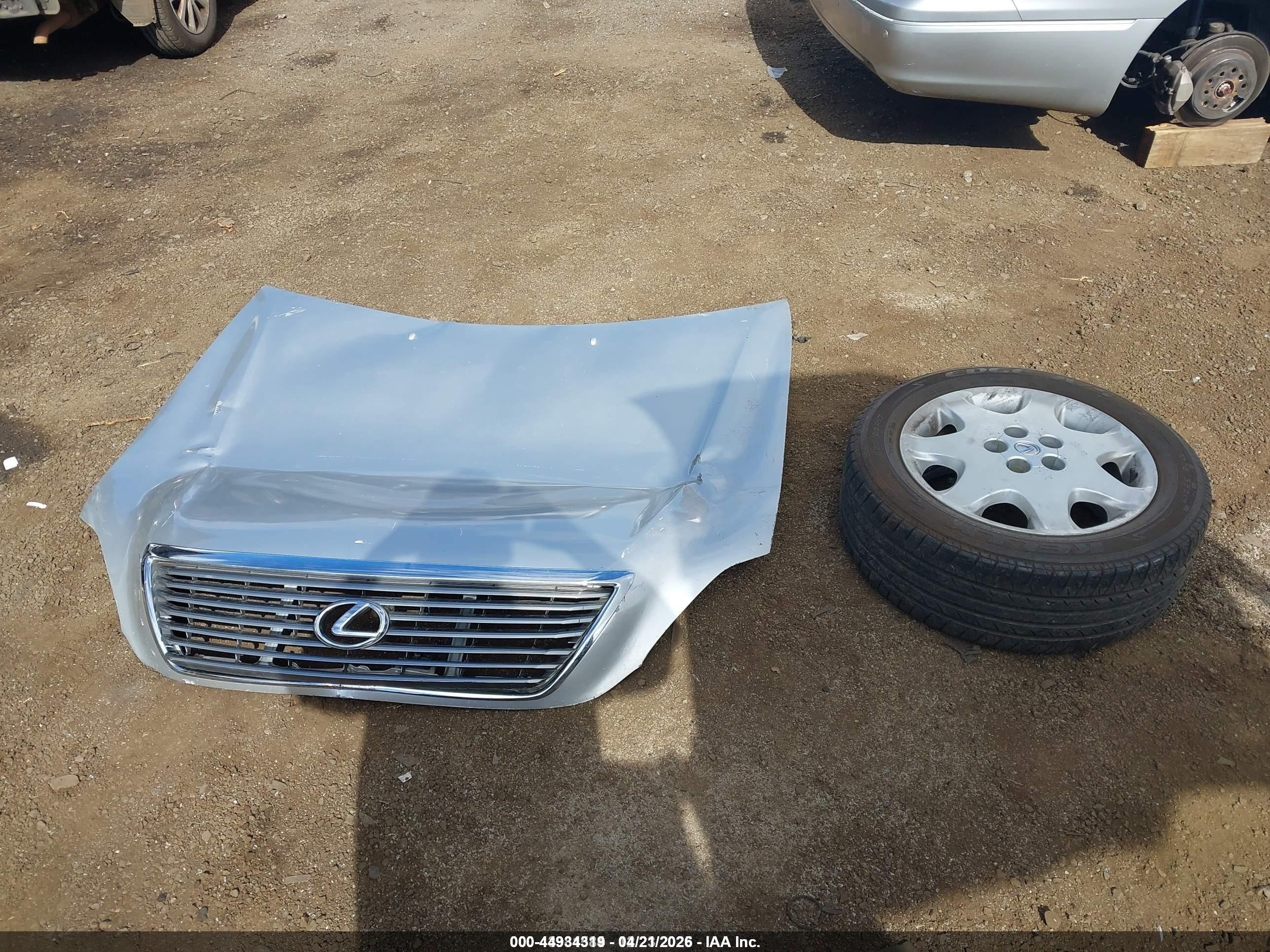2006 Lexus Ls 430 Silver vin: JTHBN36FX65043763