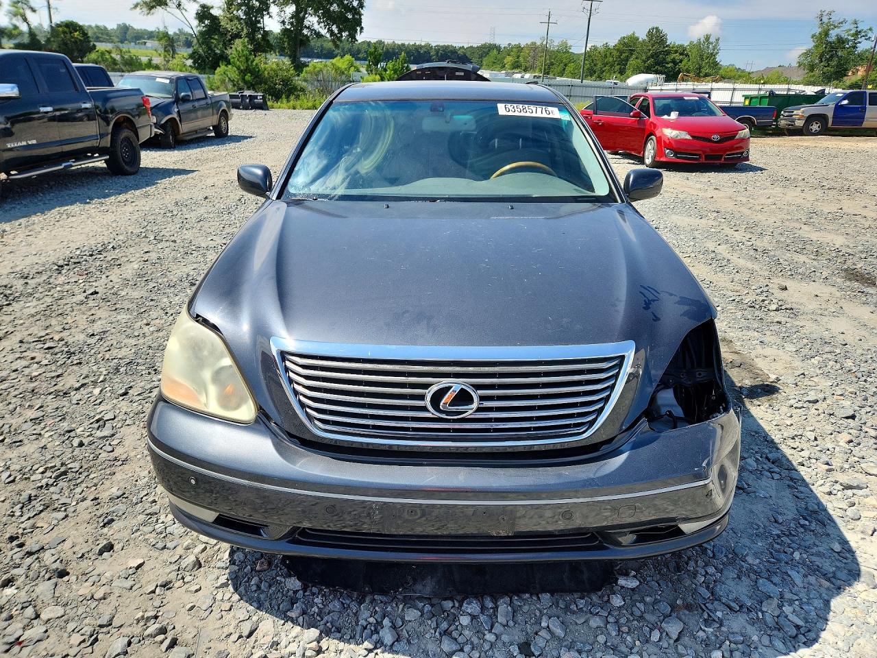 2006 Lexus Ls 430 Gray vin: JTHBN36FX65044069