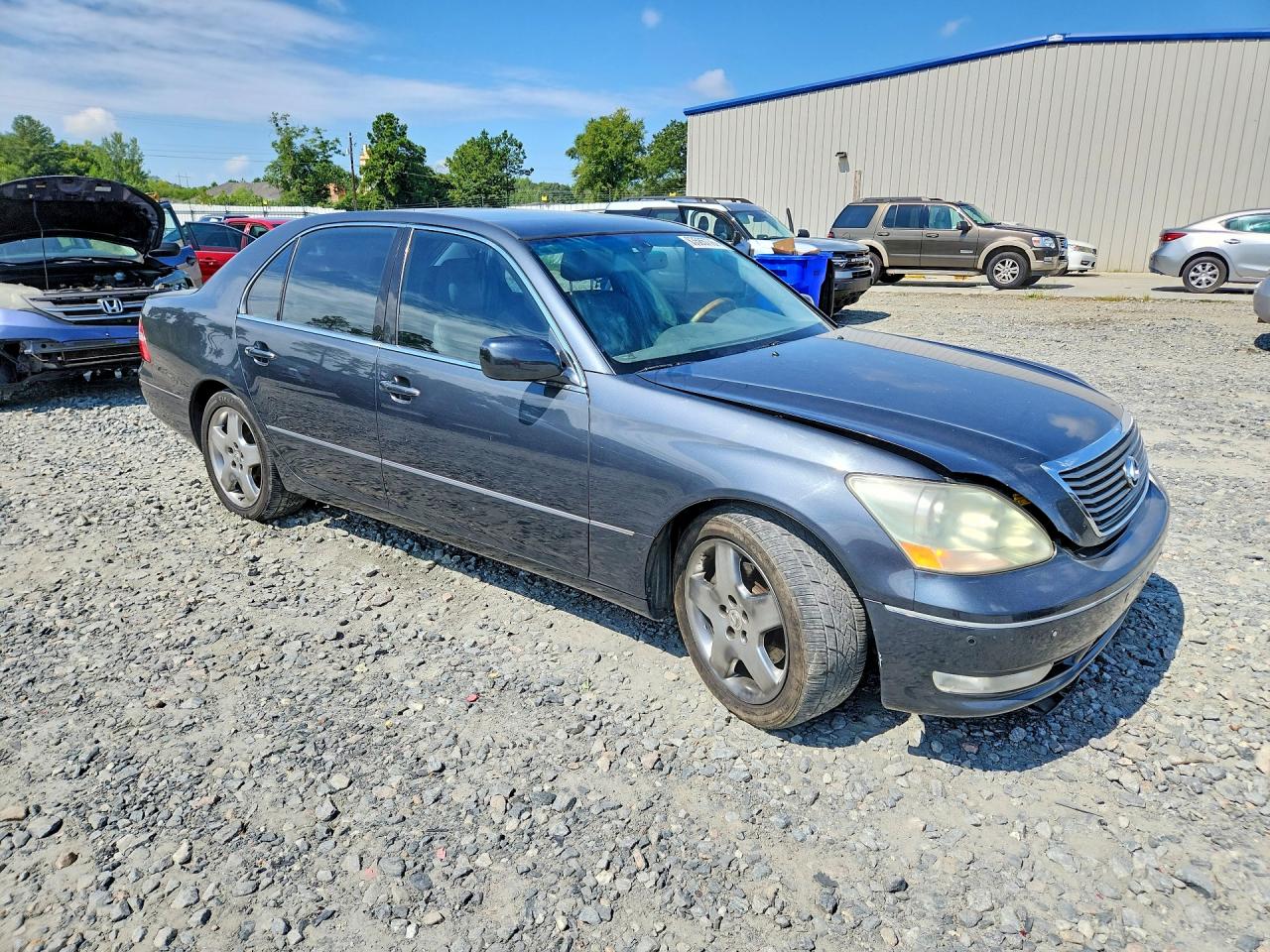 2006 Lexus Ls 430 Gray vin: JTHBN36FX65044069