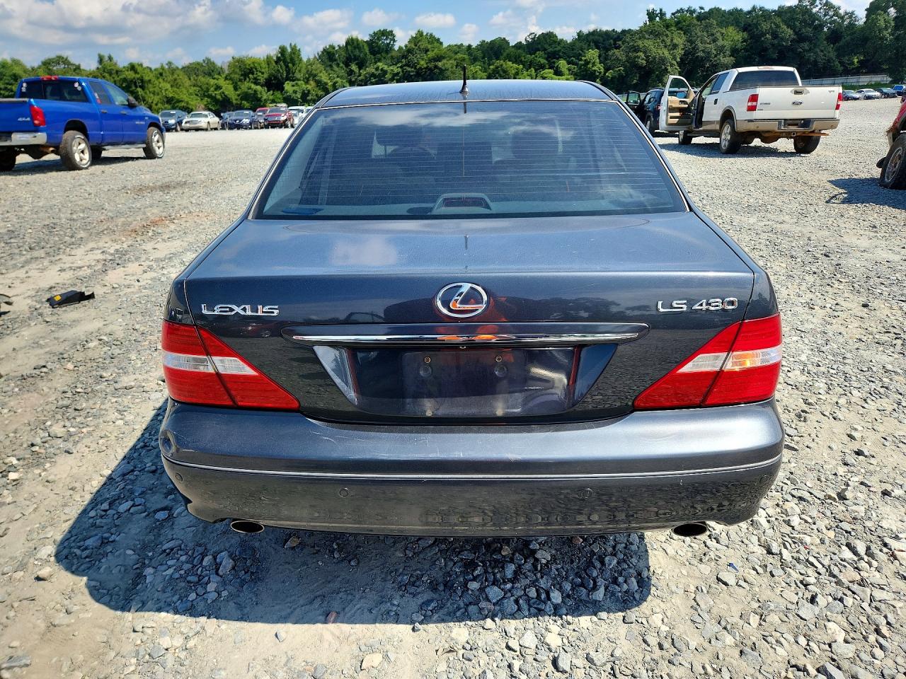 2006 Lexus Ls 430 Gray vin: JTHBN36FX65044069