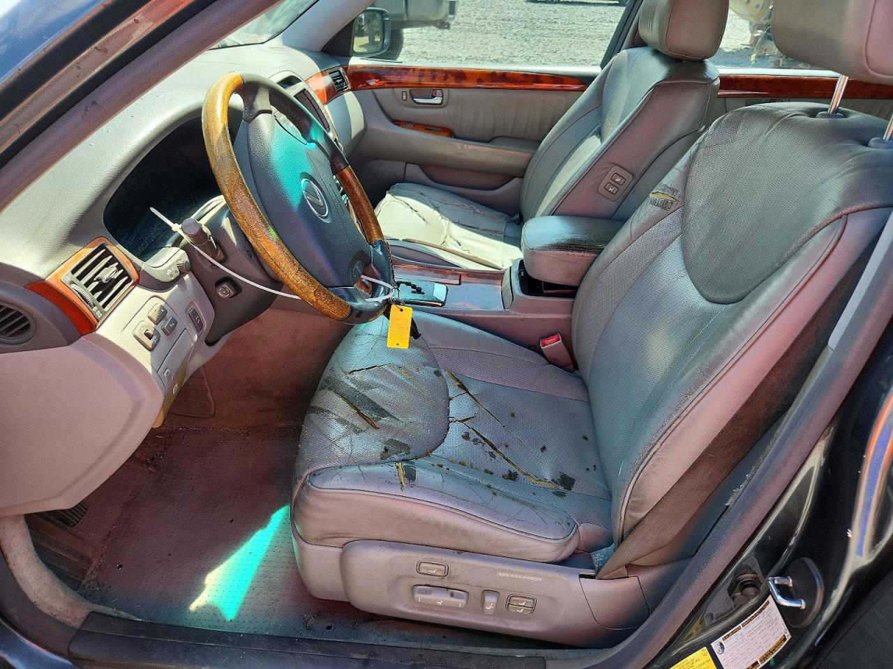 2006 Lexus Ls 430 Gray vin: JTHBN36FX65044069