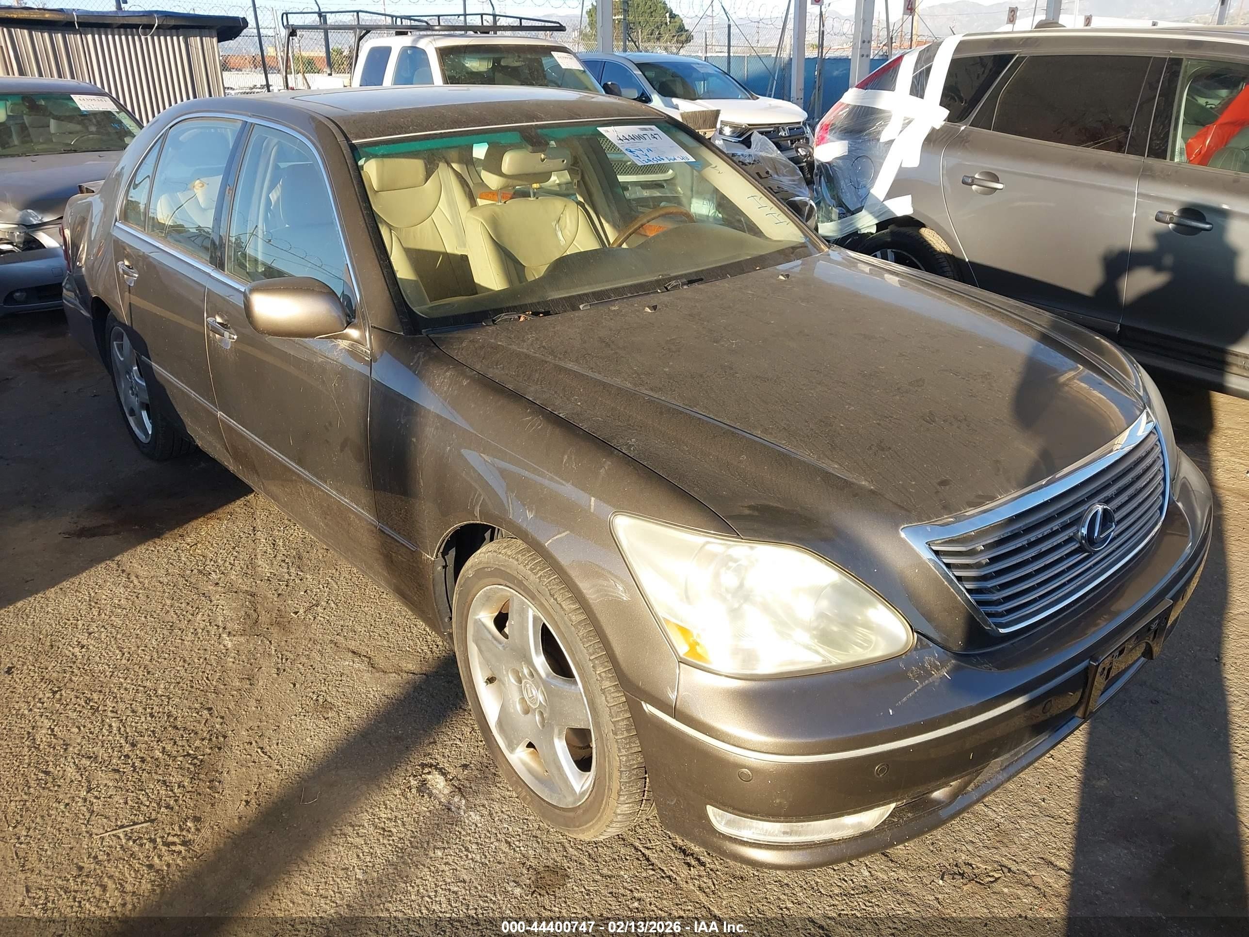 2006 Lexus Ls 430   Brown vin: JTHBN36FX65052429