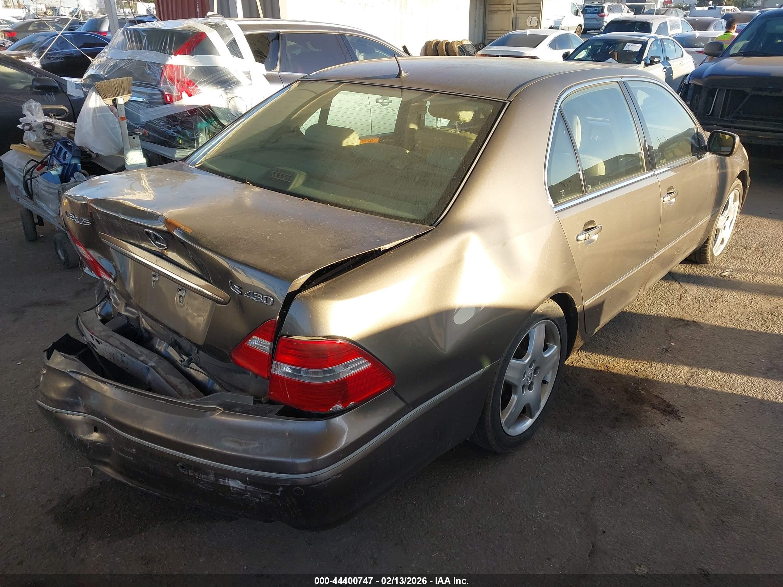 2006 Lexus Ls 430   Brown vin: JTHBN36FX65052429
