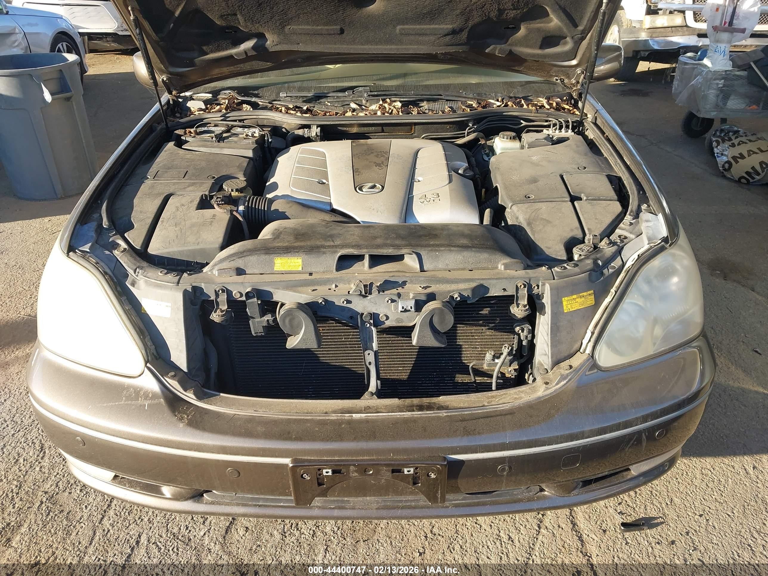2006 Lexus Ls 430   Brown vin: JTHBN36FX65052429