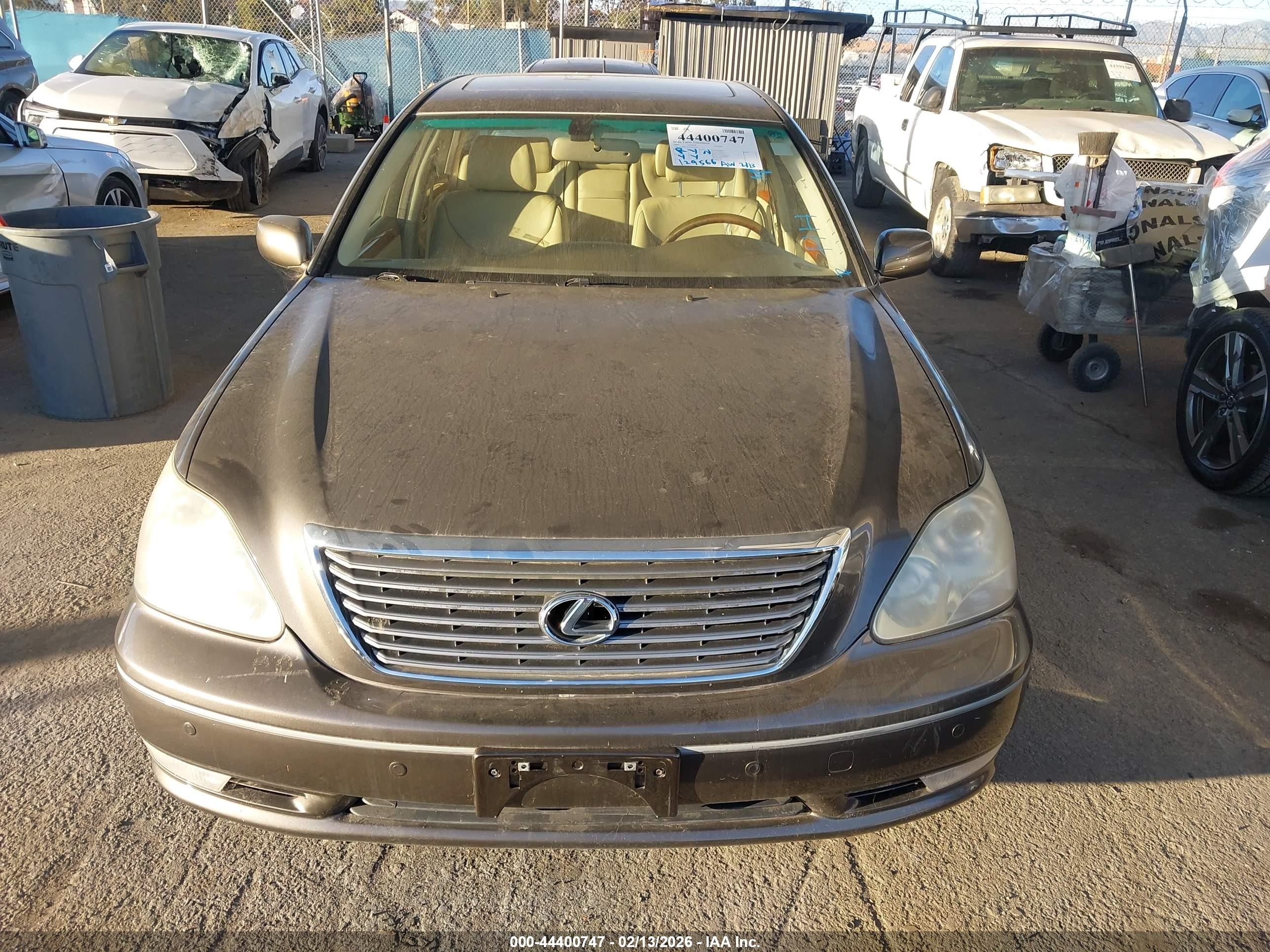 2006 Lexus Ls 430   Brown vin: JTHBN36FX65052429