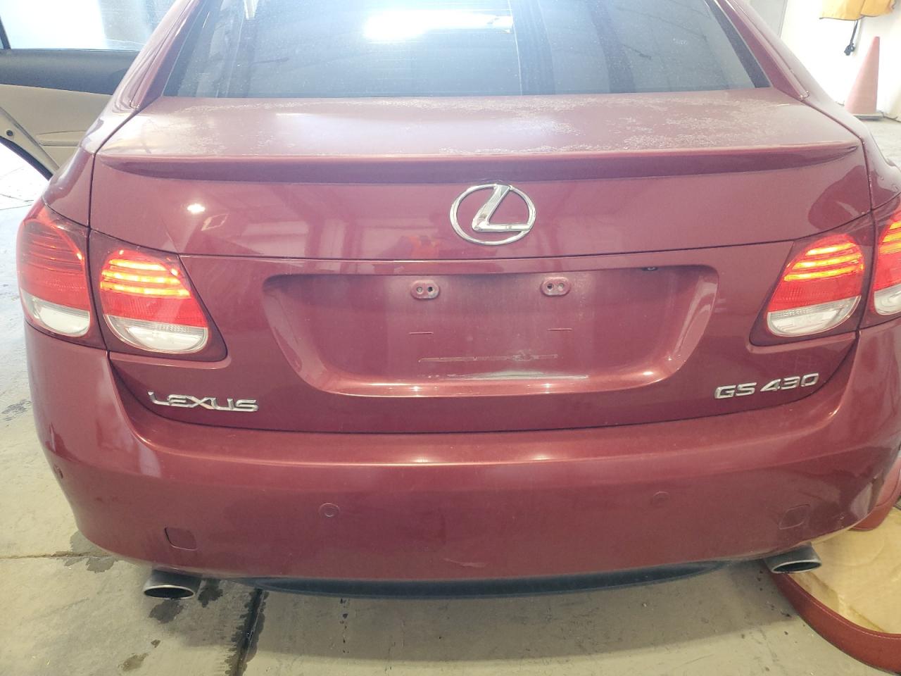 2006 Lexus Gs 430 Red vin: JTHBN96S065011341 Damage: Deck Lid, Oxidized, > 12 Inches