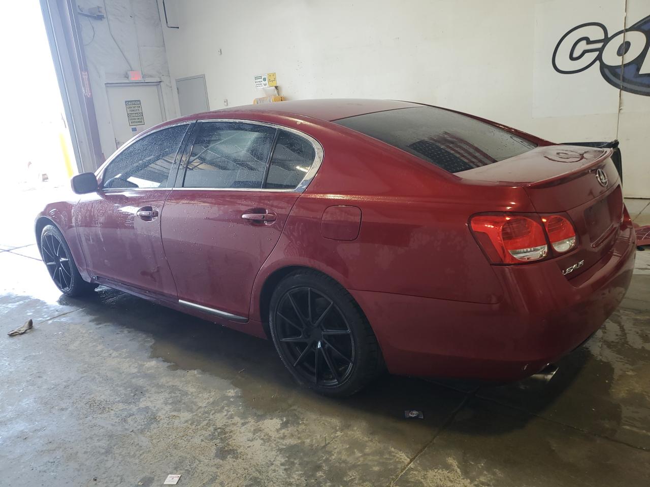 2006 Lexus Gs 430 Red vin: JTHBN96S065011341 Damage: Left Drip Rail, Dent(S) W/ Paint Dmg, 1/2 To 1 Inch