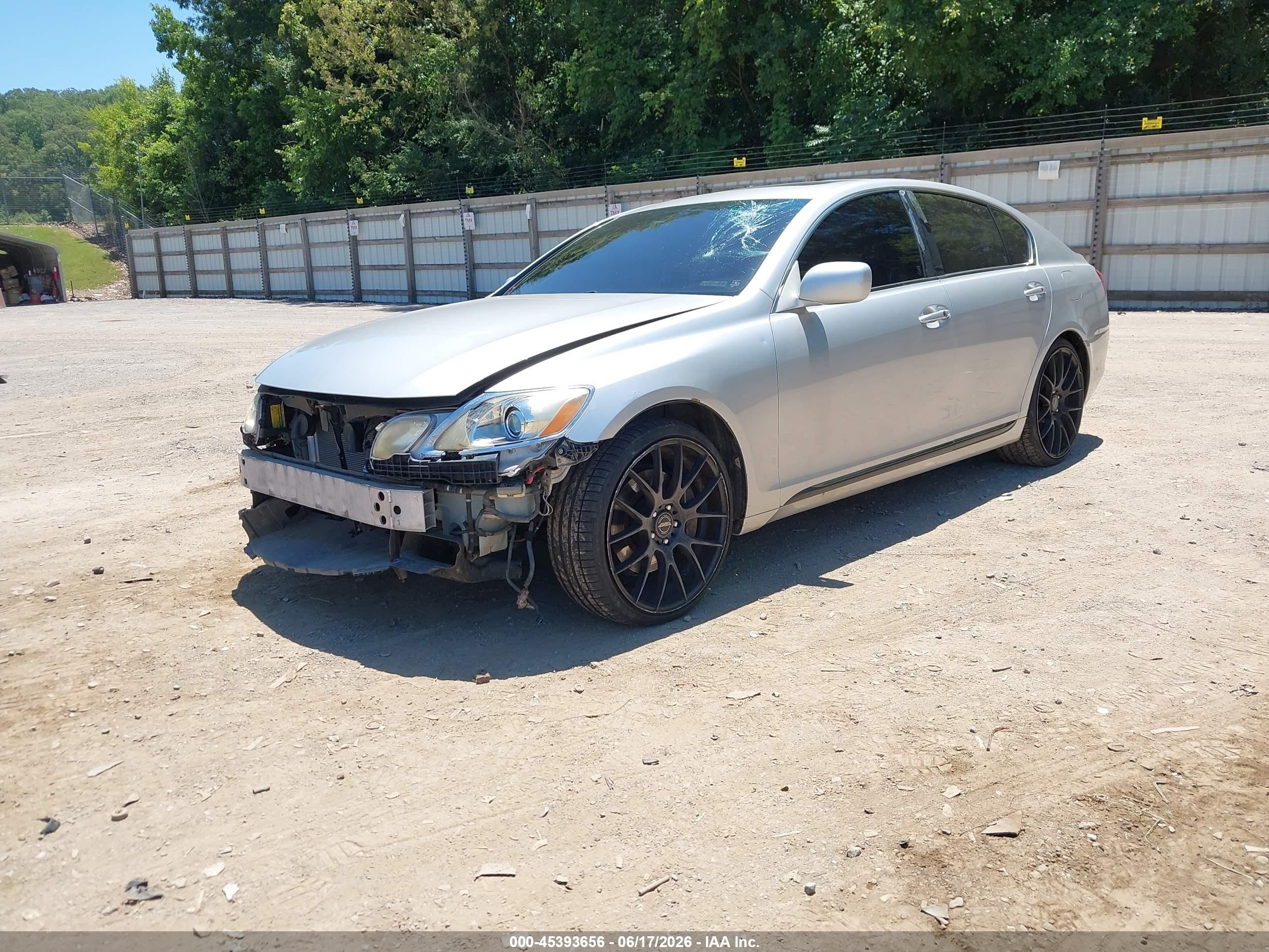 2006 Lexus Gs 430   Silver vin: JTHBN96S265013866