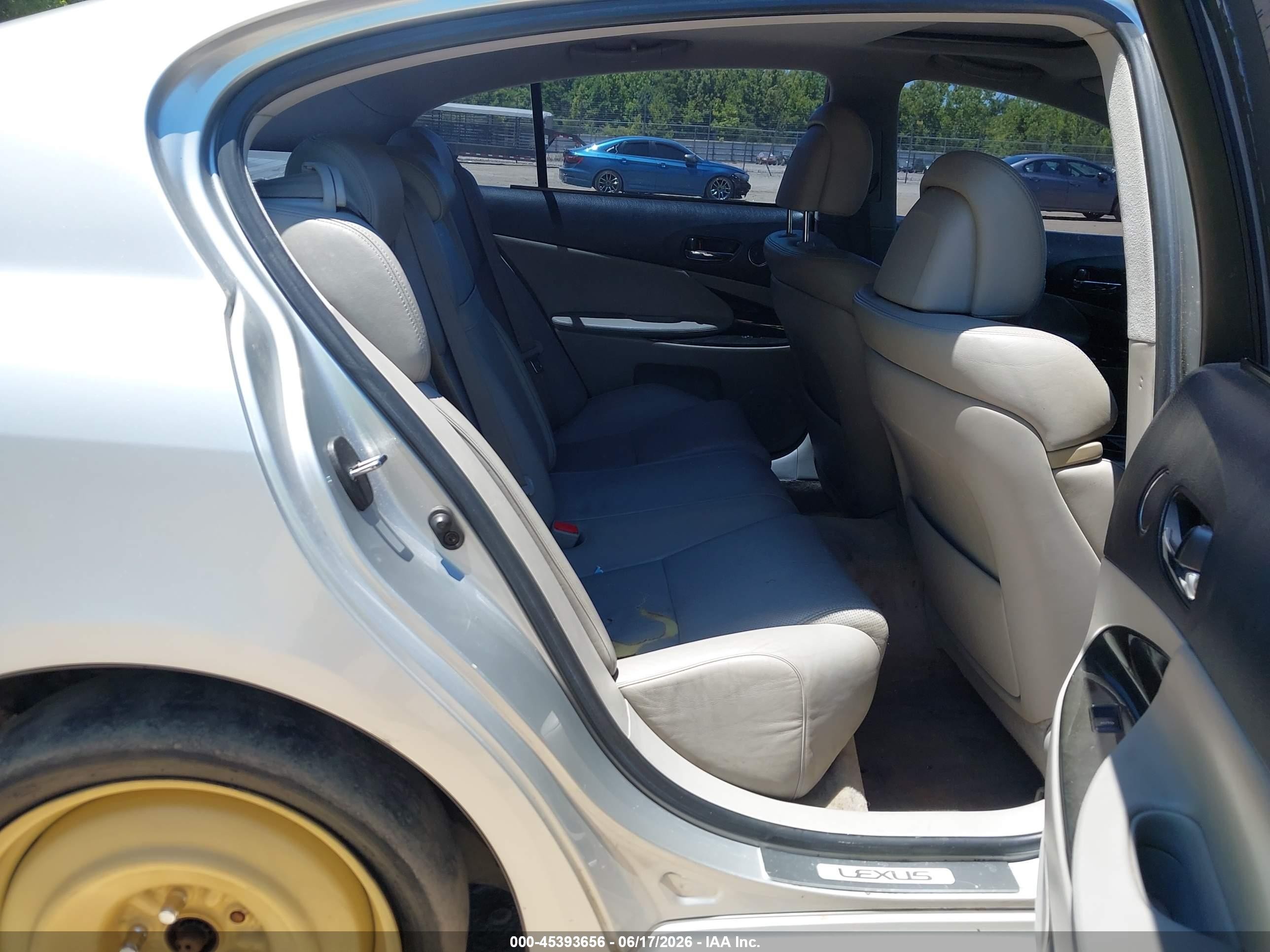 2006 Lexus Gs 430   Silver vin: JTHBN96S265013866