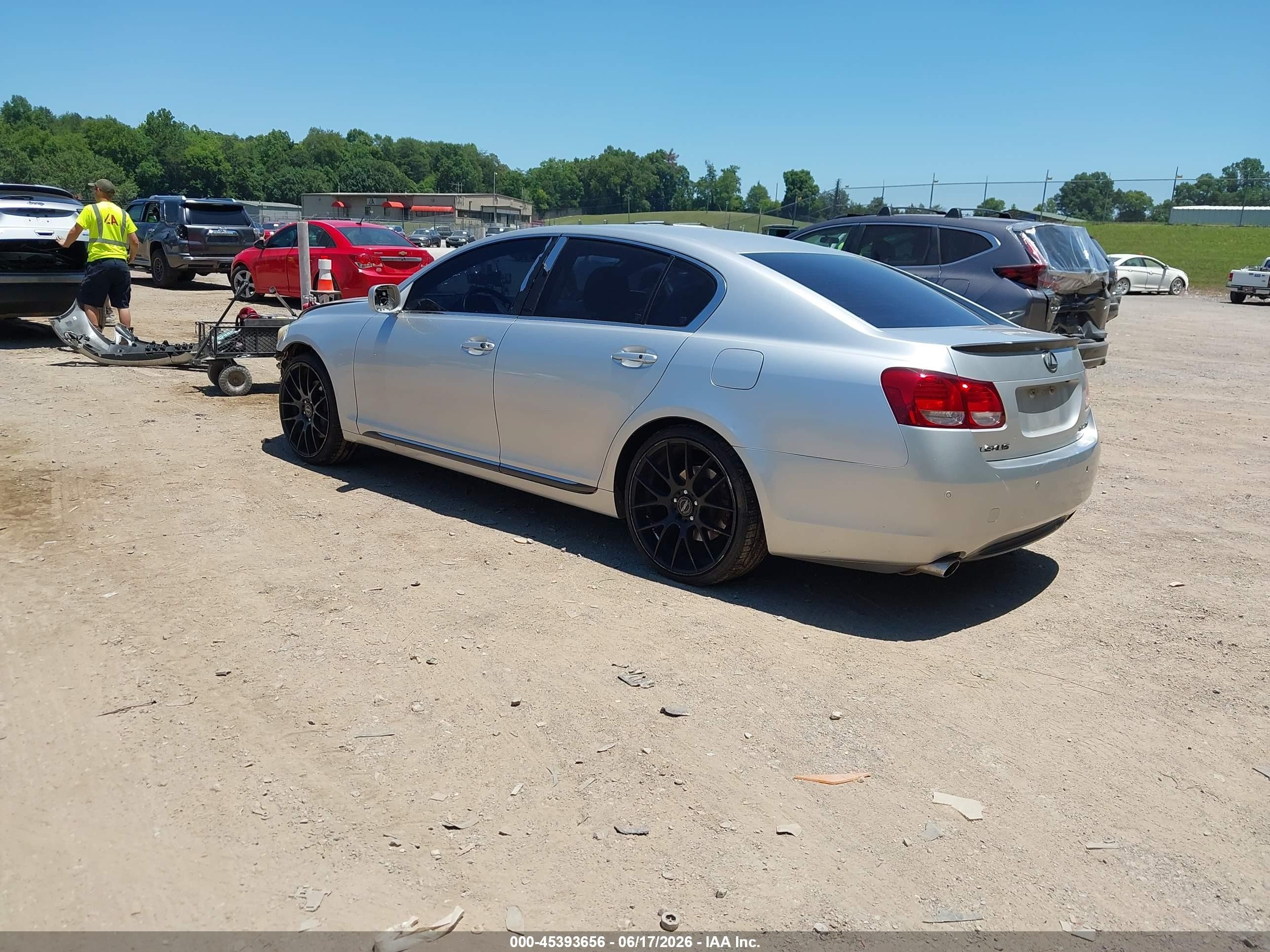 2006 Lexus Gs 430   Silver vin: JTHBN96S265013866