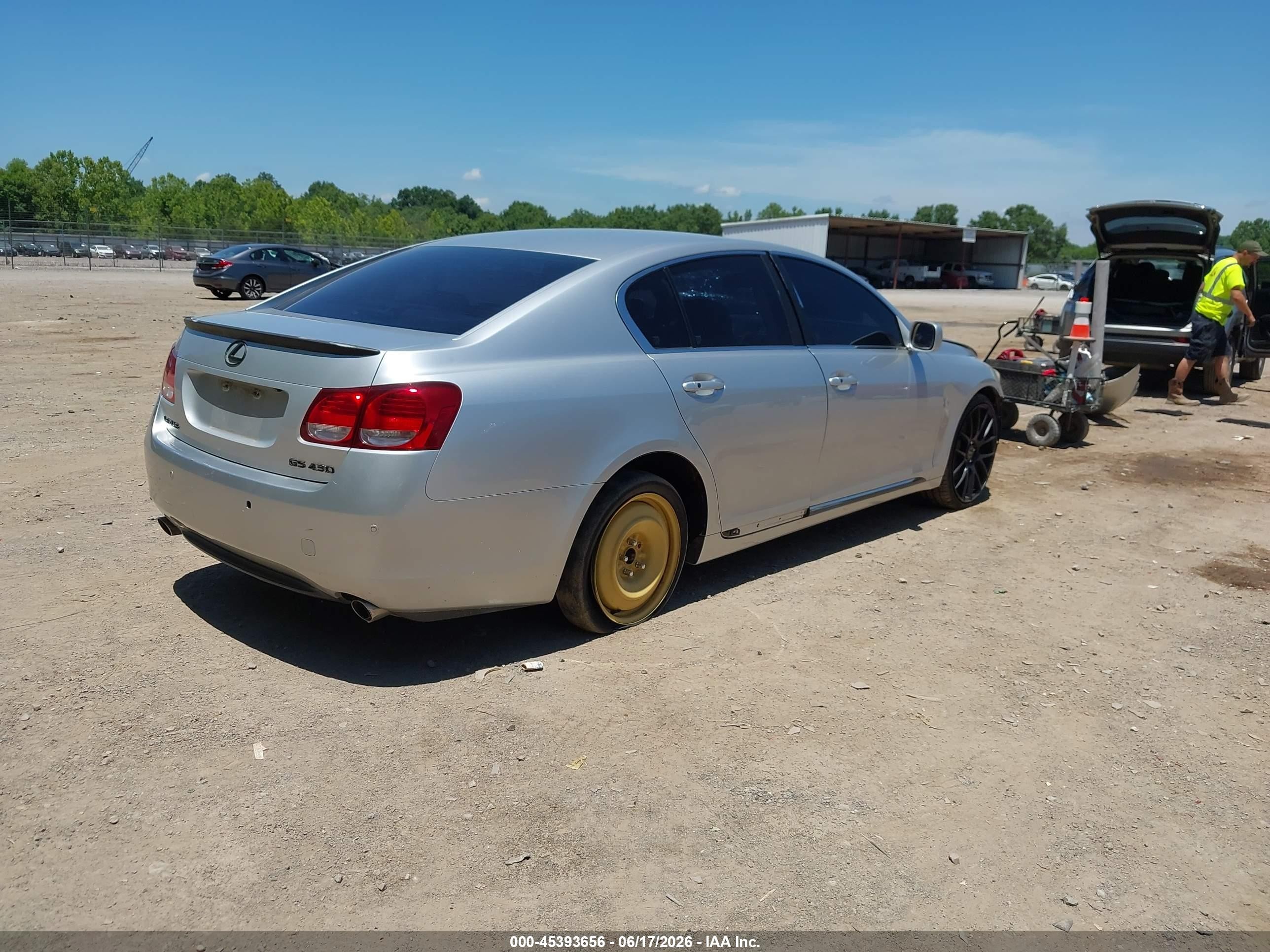 2006 Lexus Gs 430   Silver vin: JTHBN96S265013866