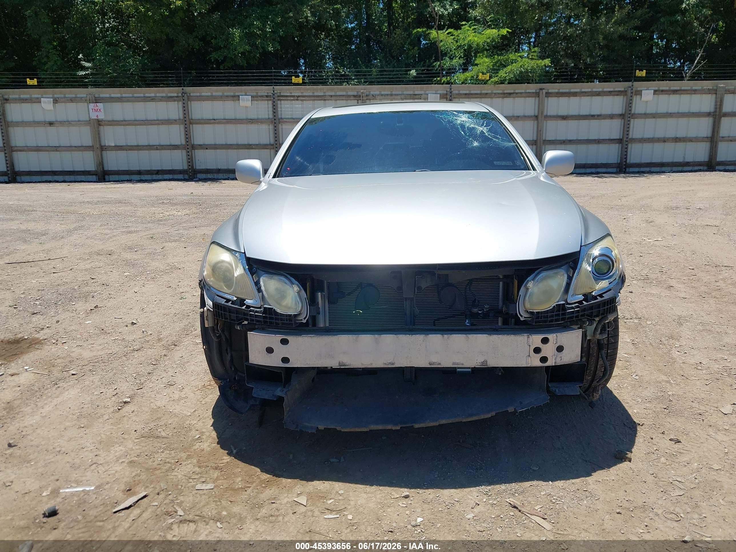 2006 Lexus Gs 430   Silver vin: JTHBN96S265013866