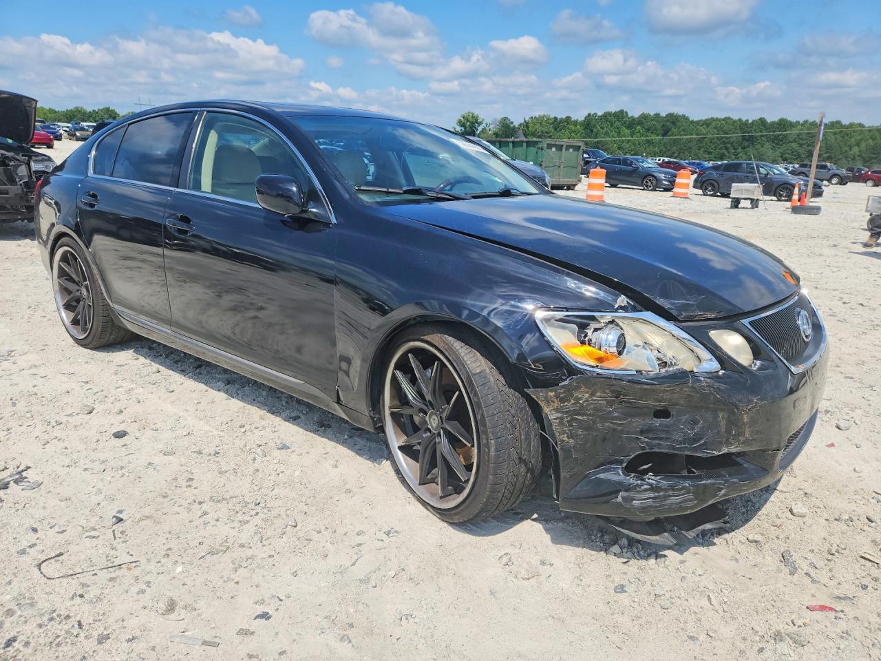 2006 Lexus Gs 430 Black vin: JTHBN96S465002027