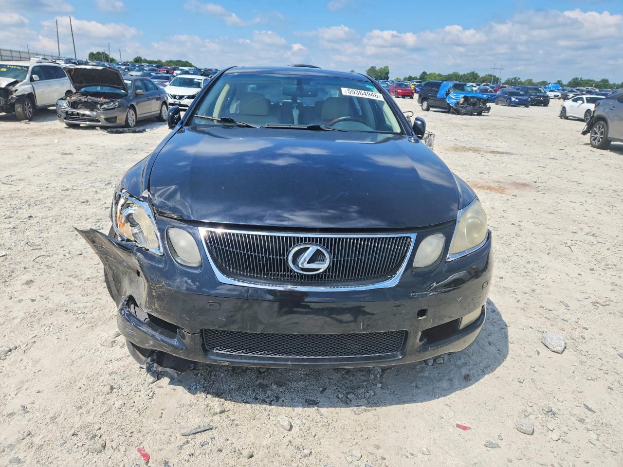 2006 Lexus Gs 430 Black vin: JTHBN96S465002027
