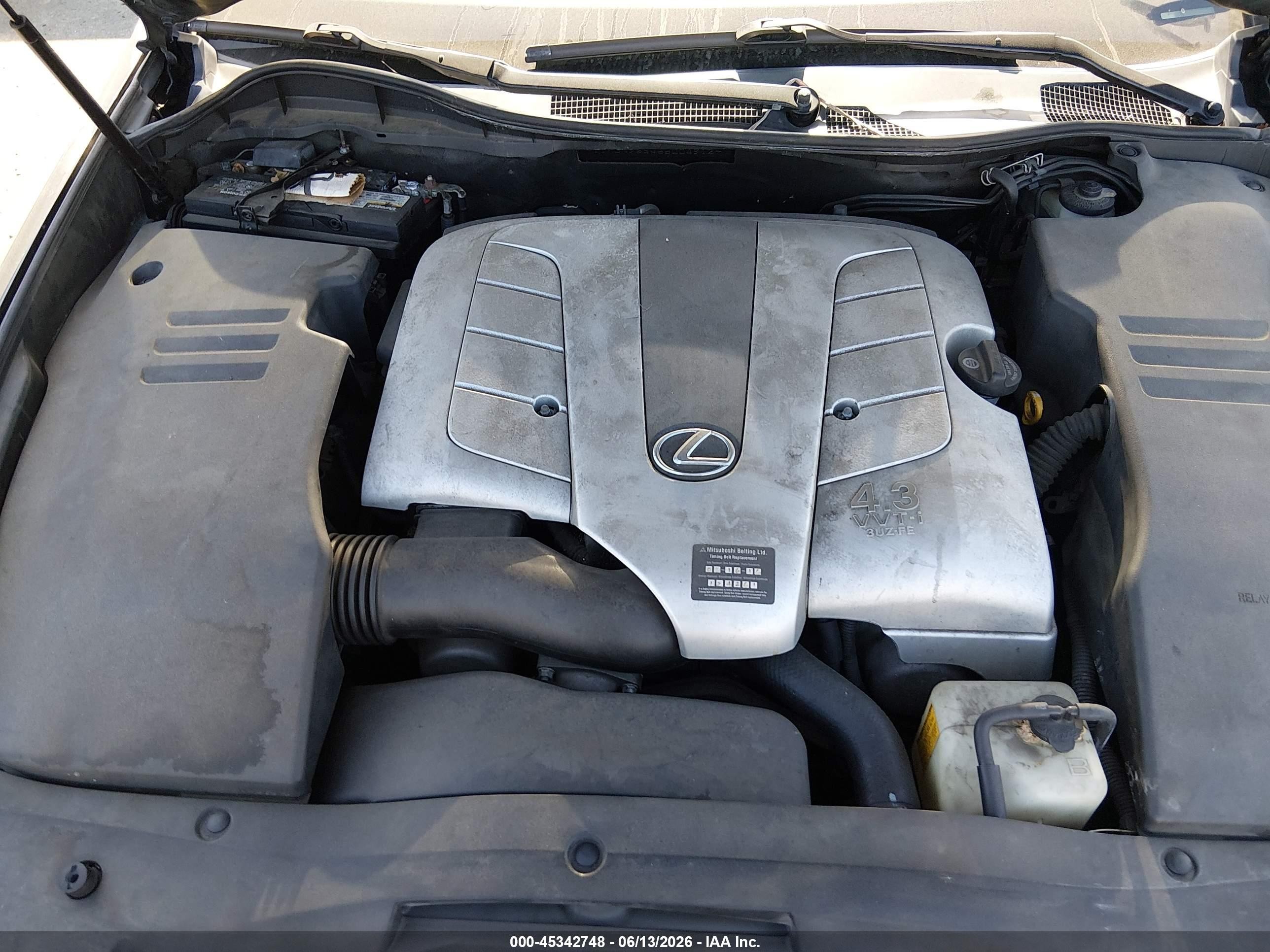 2006 Lexus Gs 430   Black vin: JTHBN96S465004912