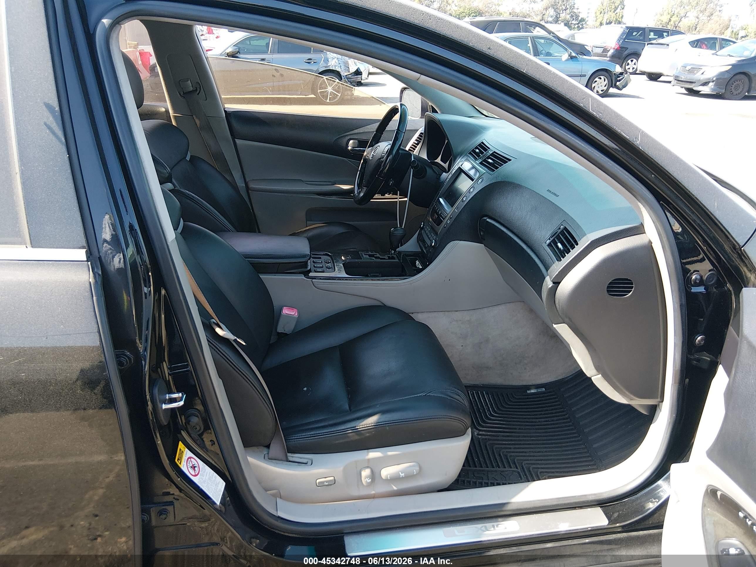 2006 Lexus Gs 430   Black vin: JTHBN96S465004912