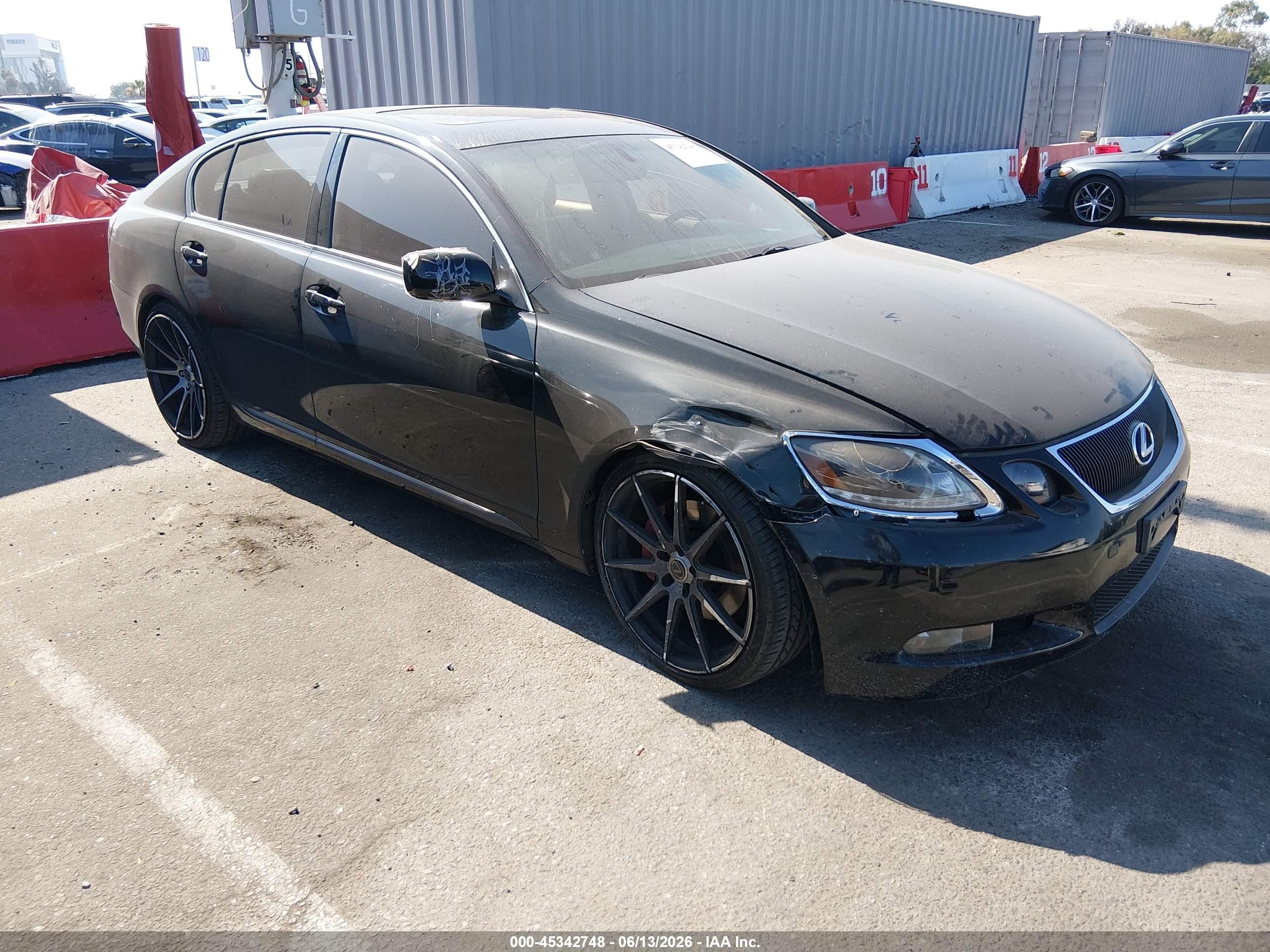 2006 Lexus Gs 430   Black vin: JTHBN96S465004912
