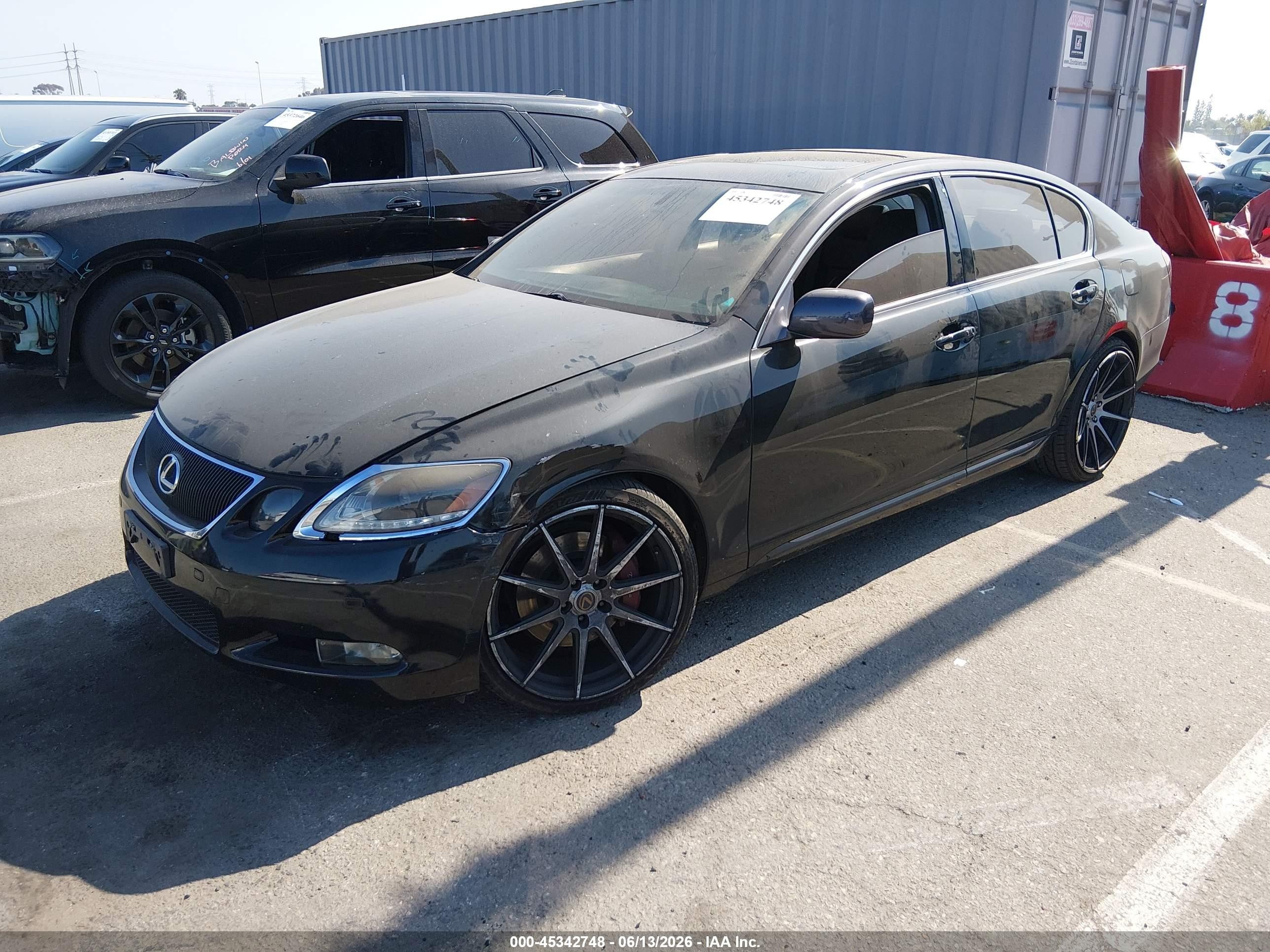 2006 Lexus Gs 430   Black vin: JTHBN96S465004912
