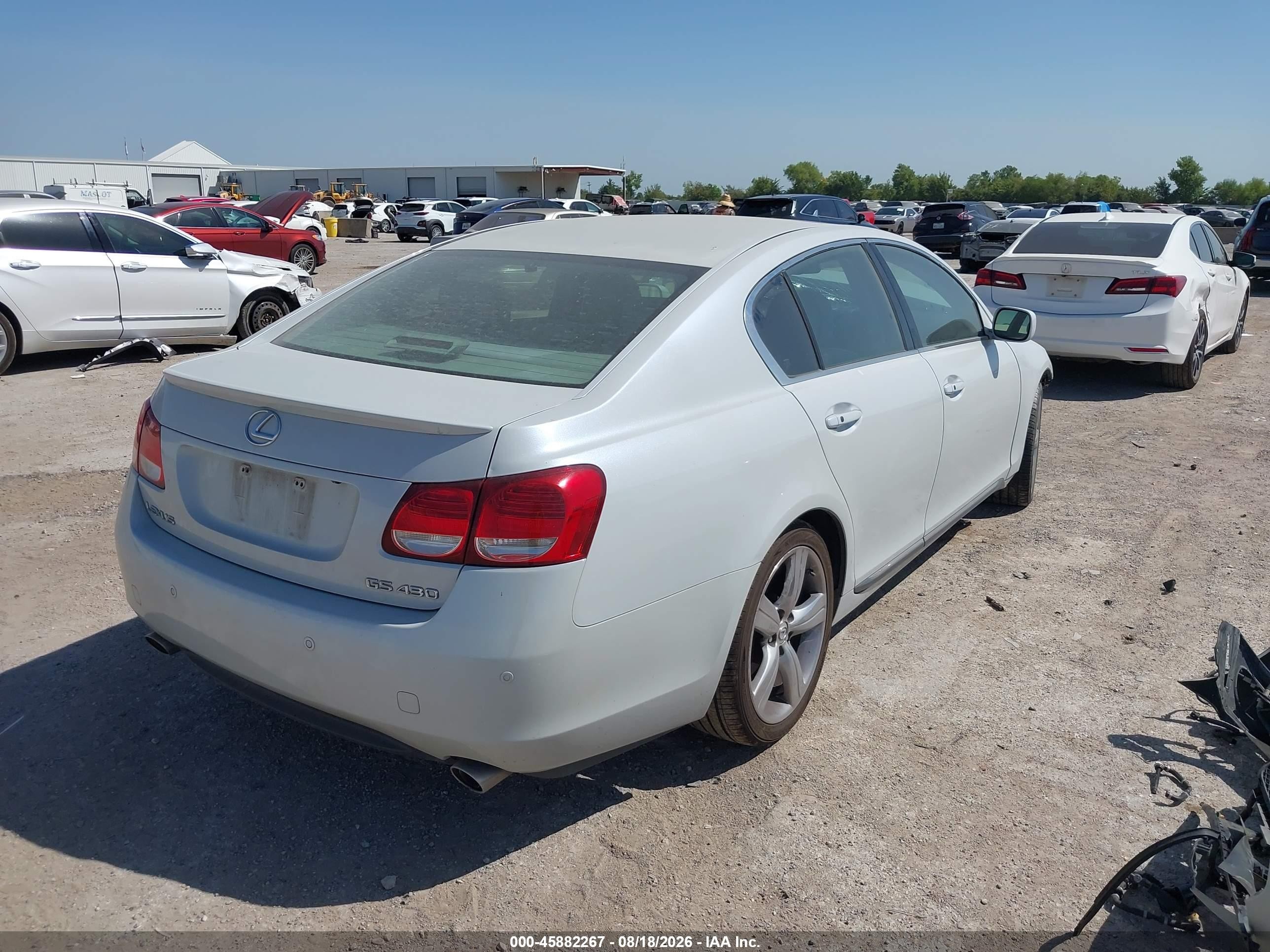 2006 Lexus Gs 430   Cream vin: JTHBN96S465006157