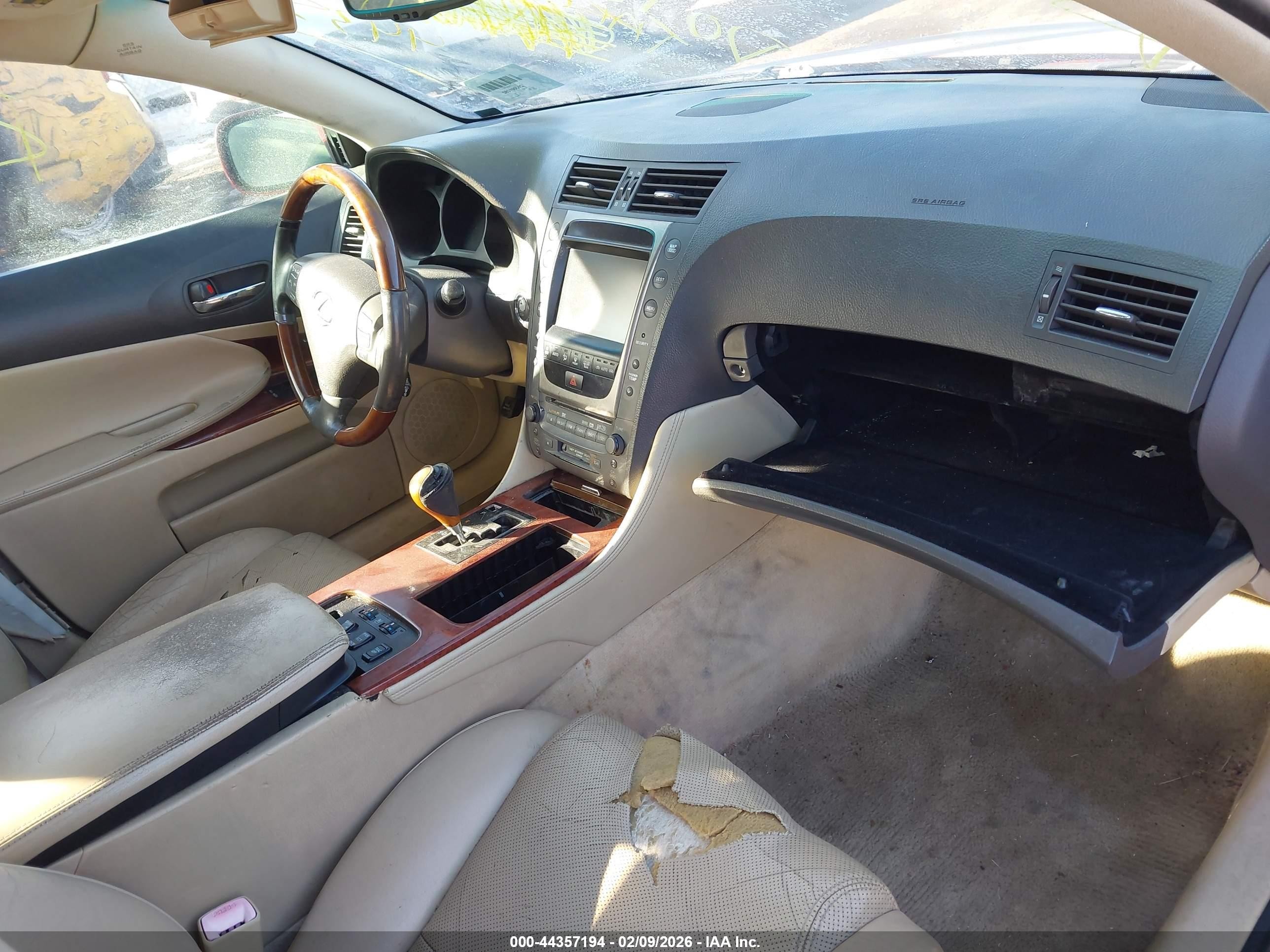2006 Lexus Gs 430   Красный vin: JTHBN96S465007907