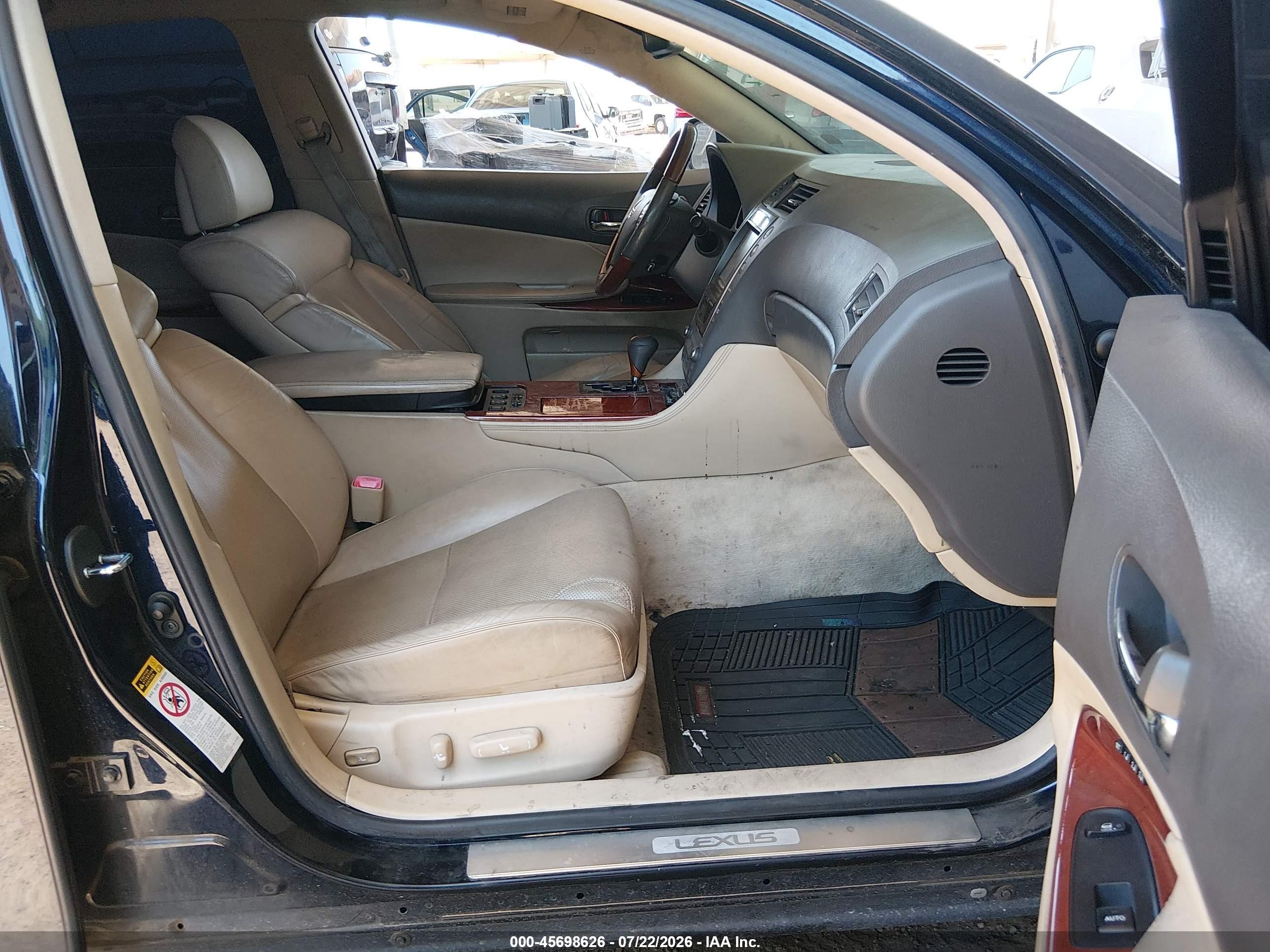 2007 Lexus Gs 430   Blue vin: JTHBN96S475016656