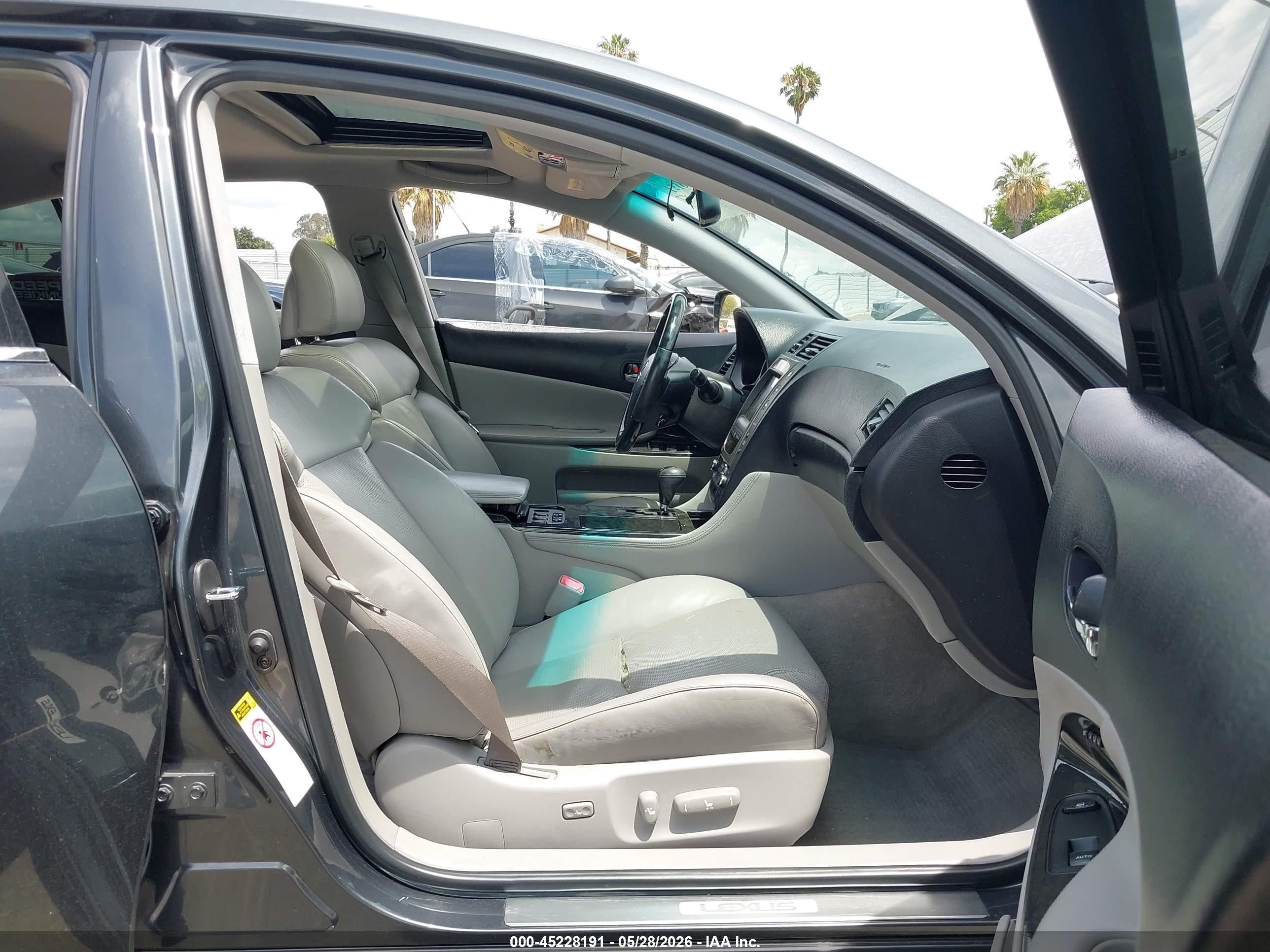 2006 Lexus Gs 430   Black vin: JTHBN96S665004894