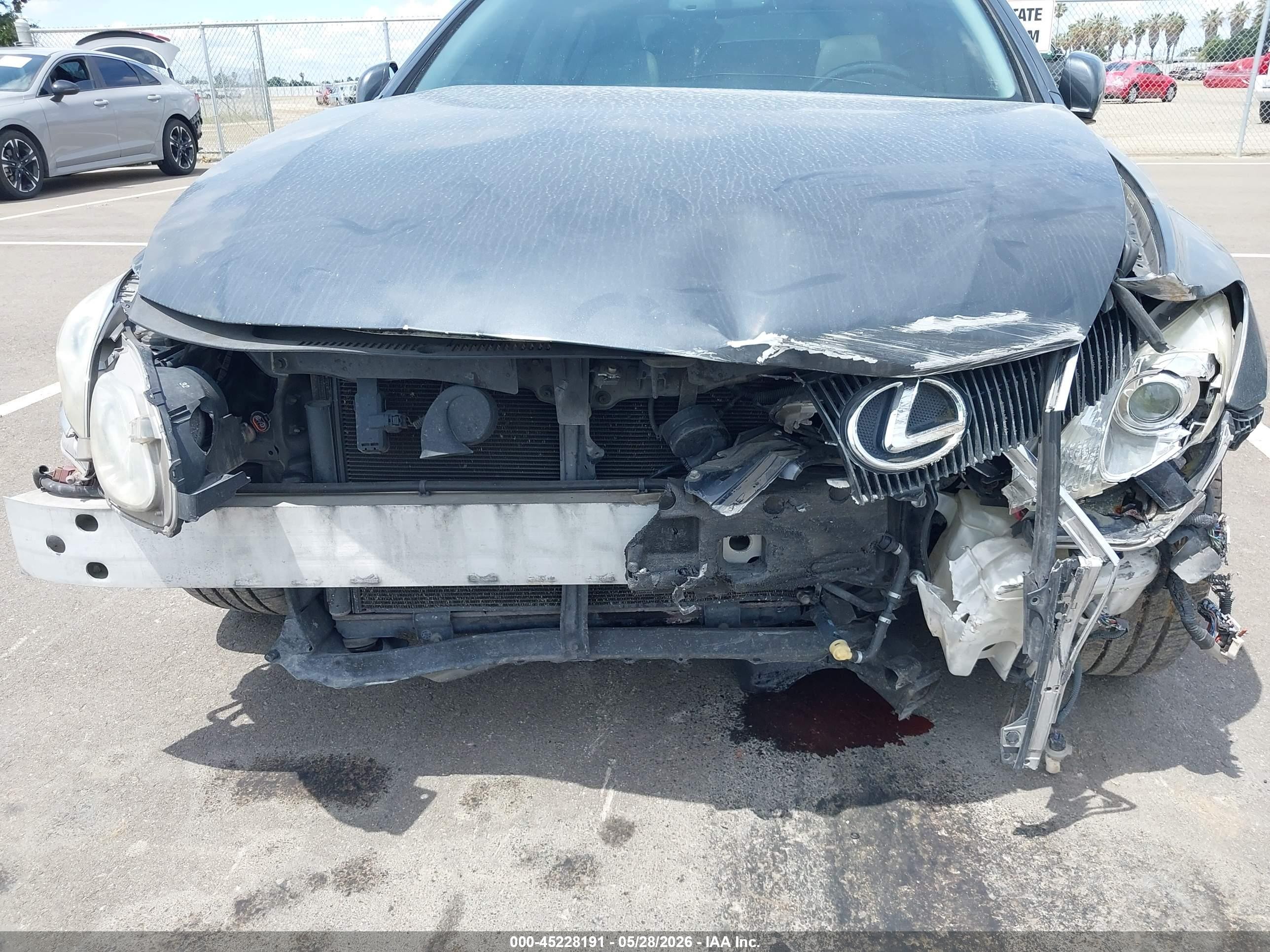 2006 Lexus Gs 430   Black vin: JTHBN96S665004894