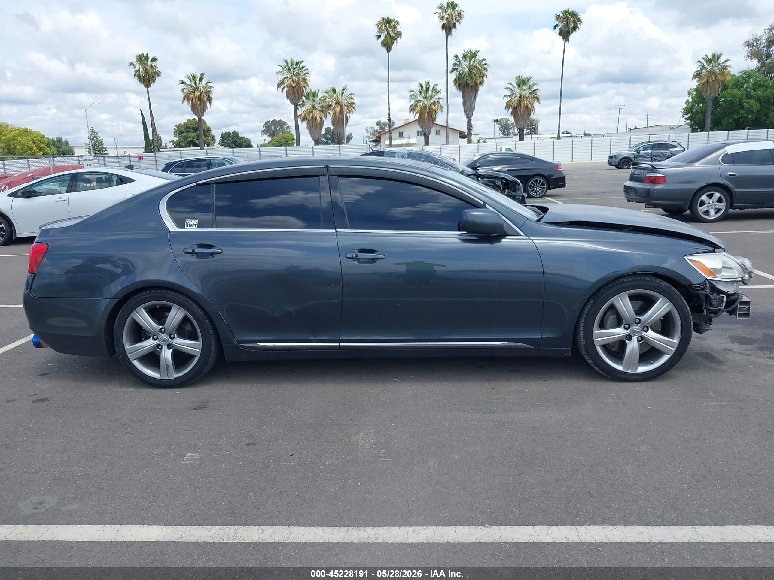 2006 Lexus Gs 430   Black vin: JTHBN96S665004894