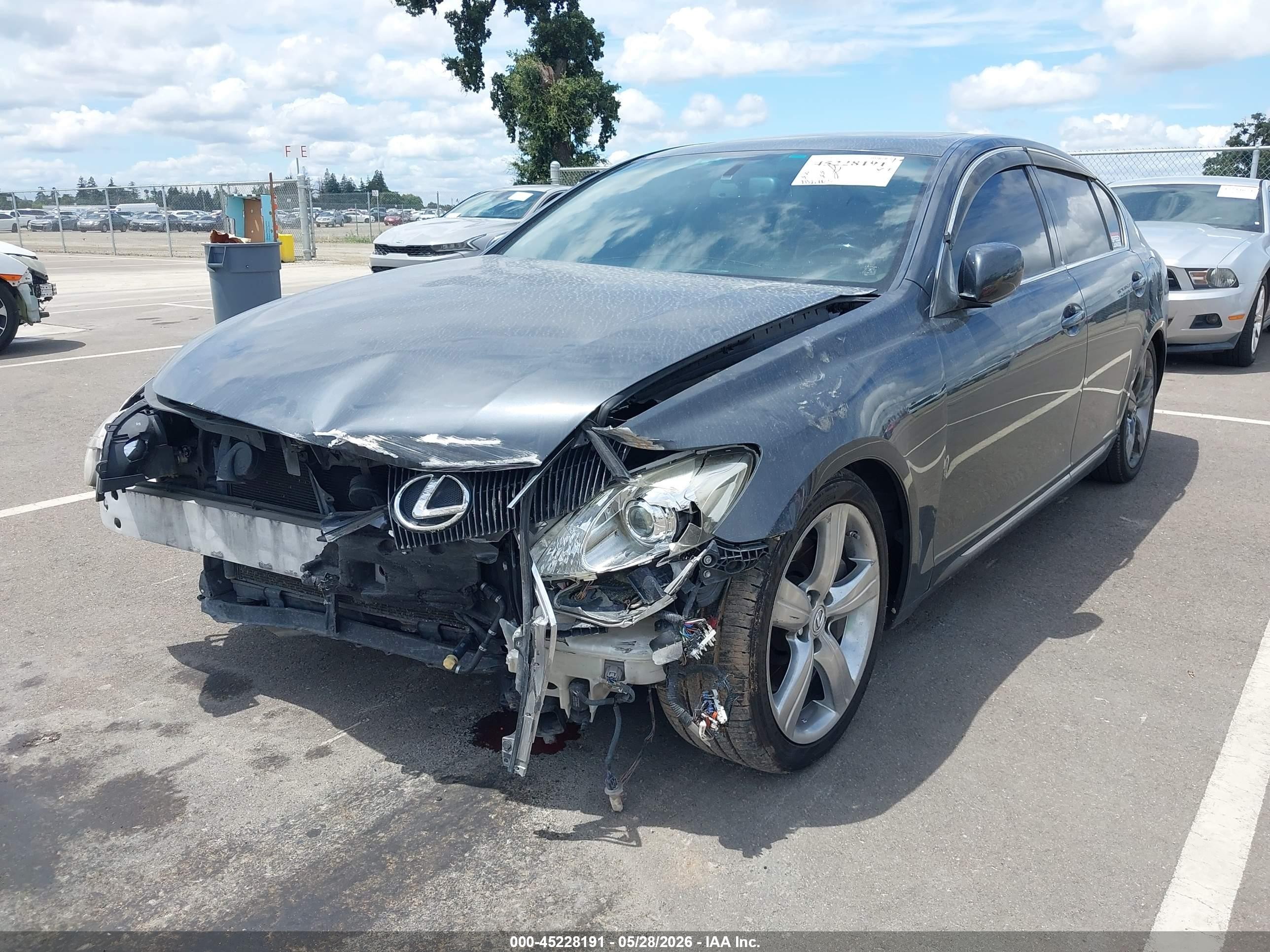 2006 Lexus Gs 430   Black vin: JTHBN96S665004894