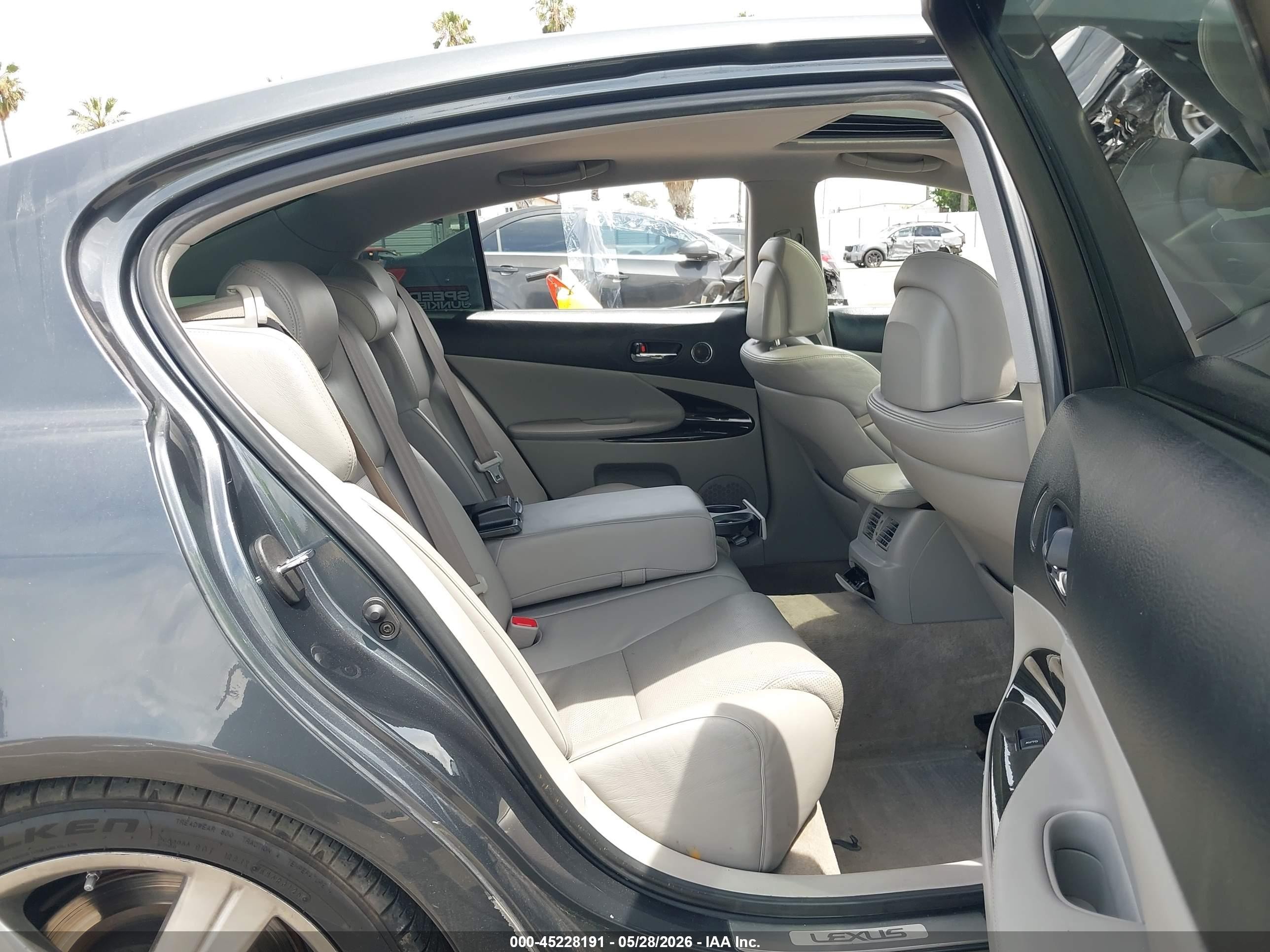 2006 Lexus Gs 430   Black vin: JTHBN96S665004894