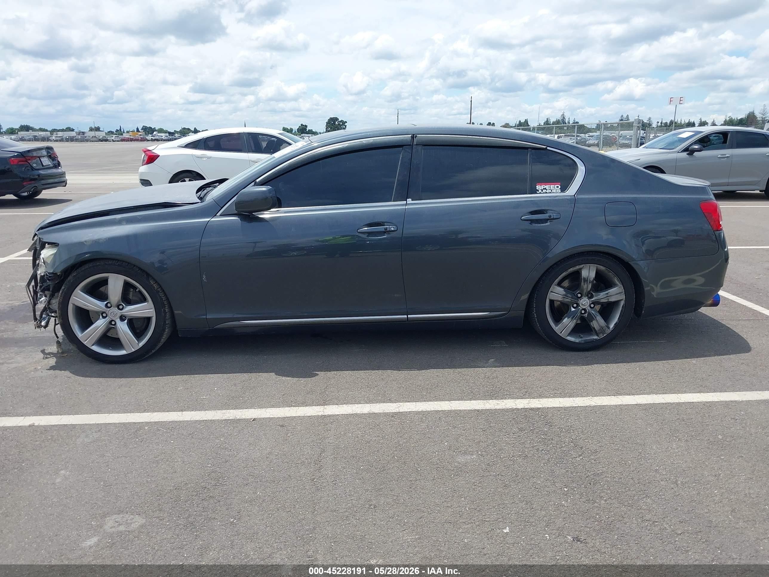 2006 Lexus Gs 430   Black vin: JTHBN96S665004894