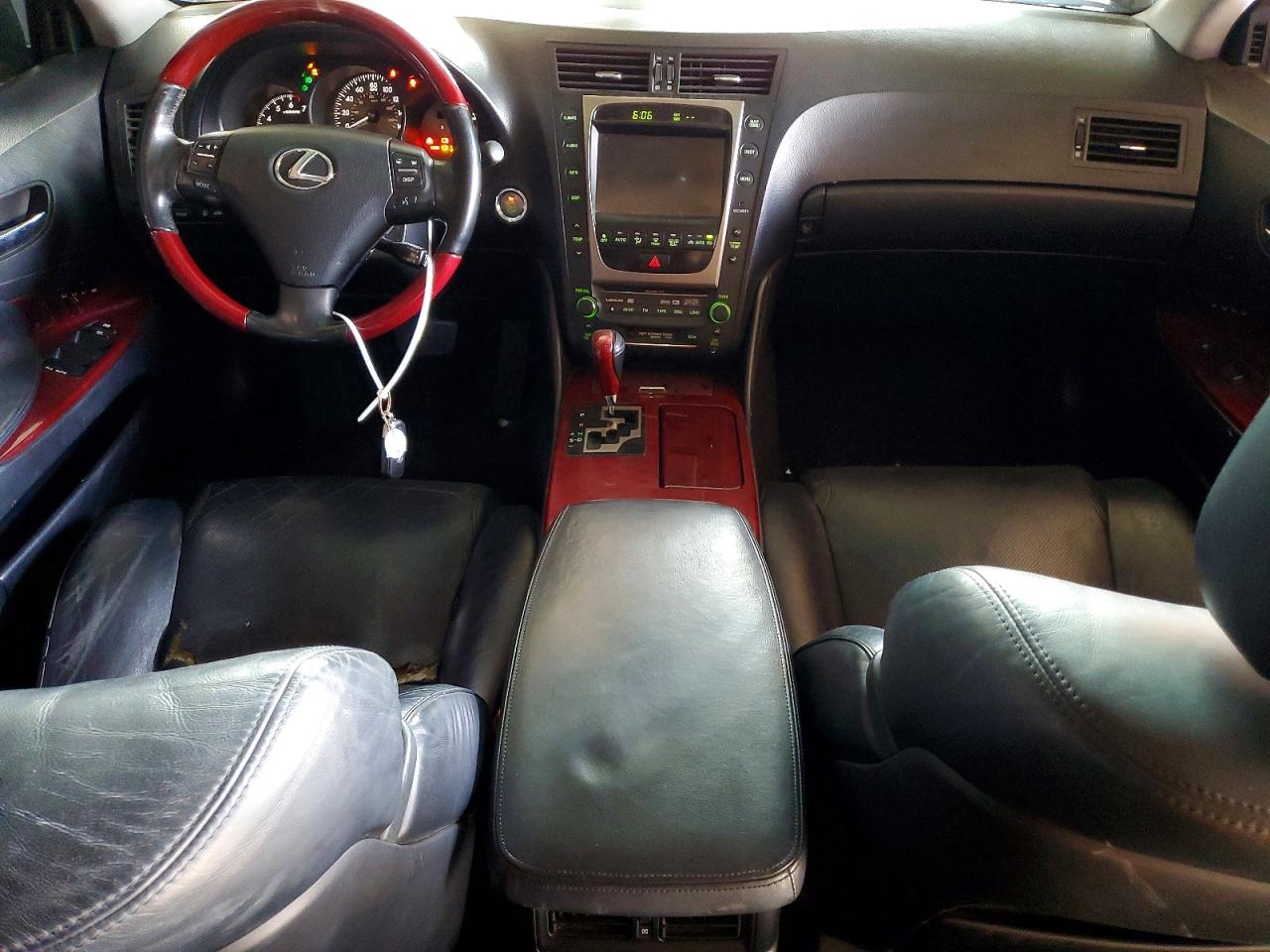 2006 Lexus Gs 430 Black vin: JTHBN96S665011778