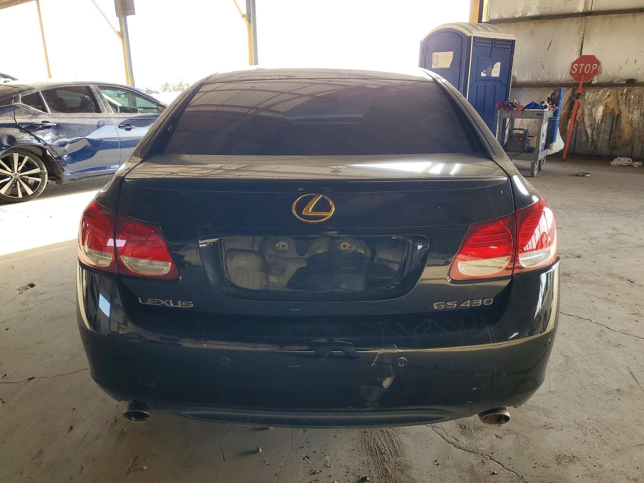2006 Lexus Gs 430 Black vin: JTHBN96S665011778