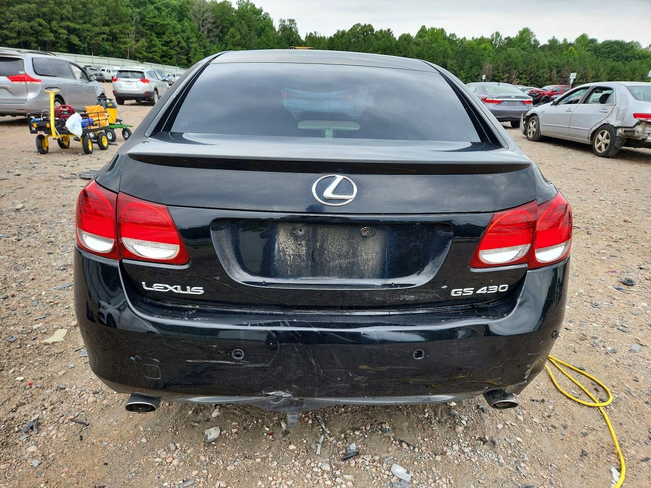 2006 Lexus Gs 430 Black vin: JTHBN96S765005097