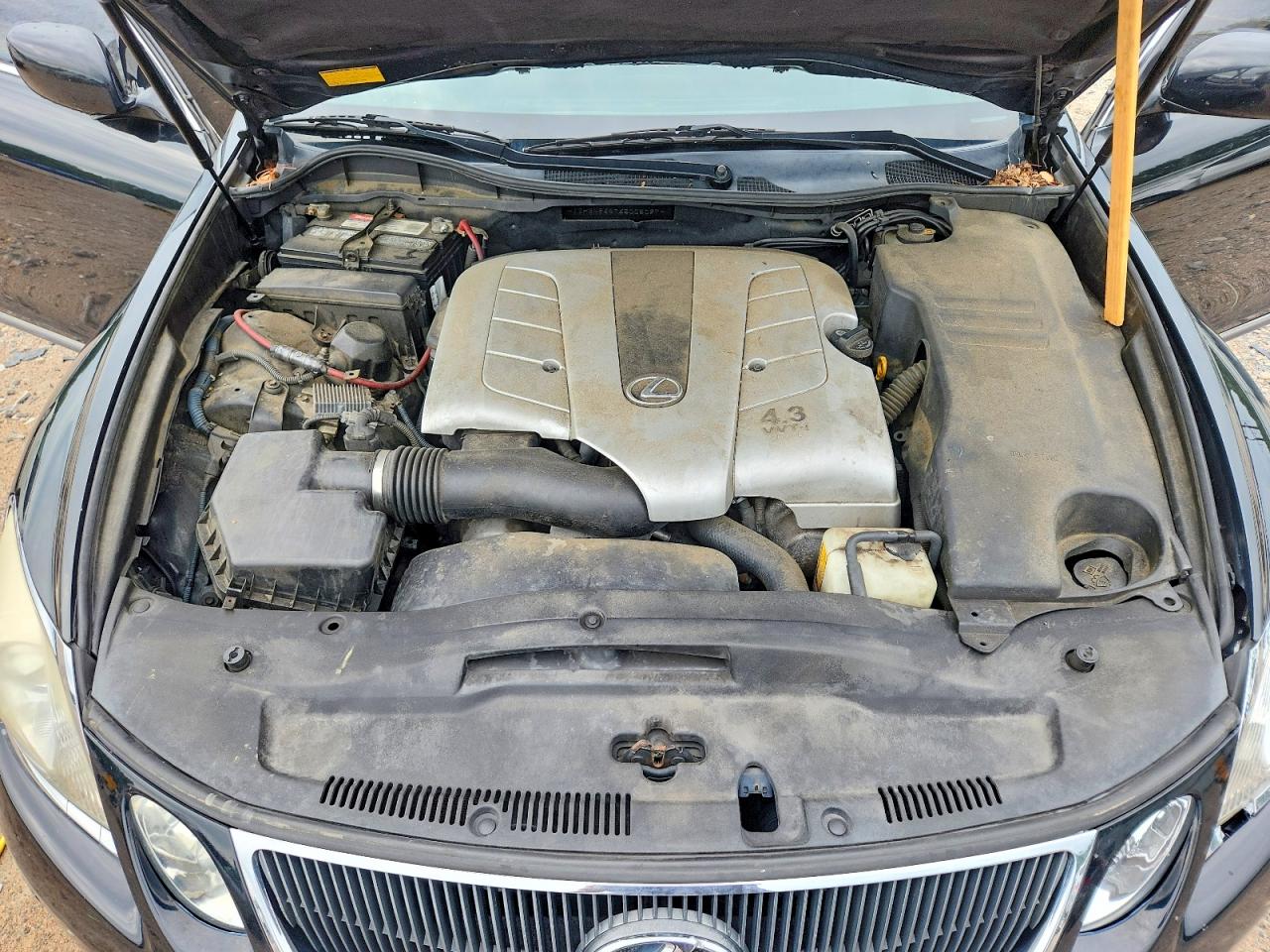 2006 Lexus Gs 430 Black vin: JTHBN96S765005097