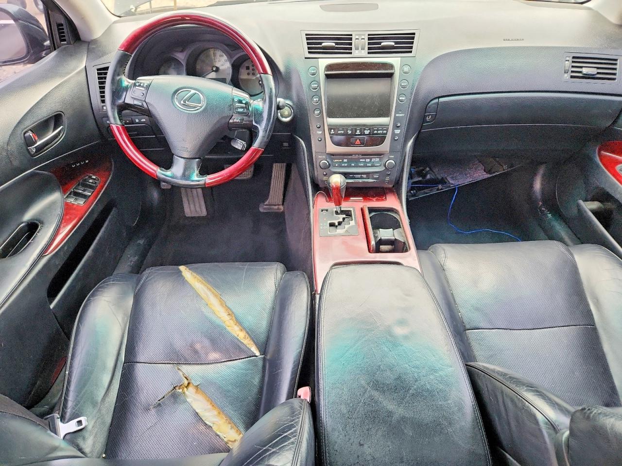 2006 Lexus Gs 430 Black vin: JTHBN96S765005097