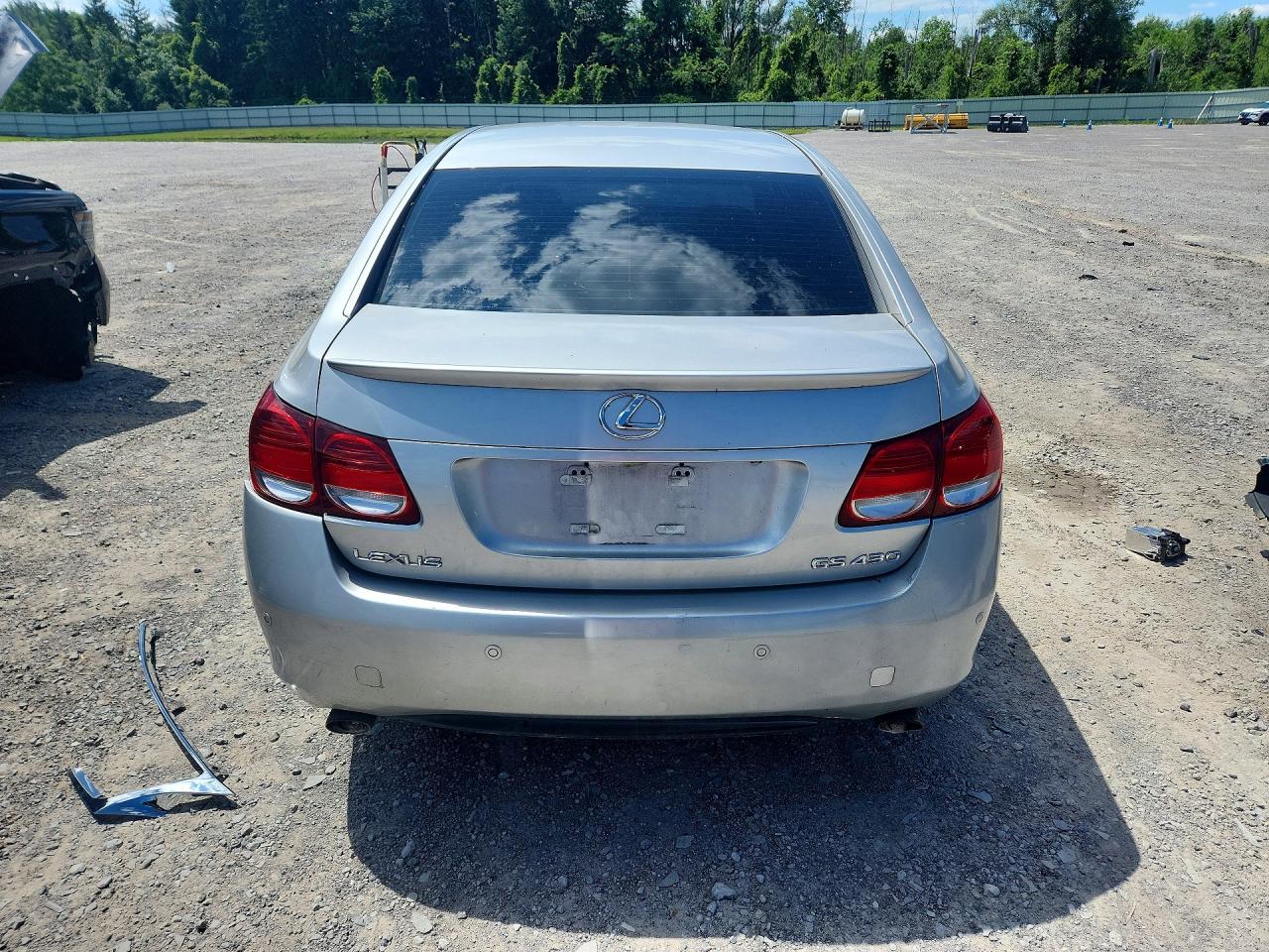 2006 Lexus Gs 430 Silver vin: JTHBN96S865010518
