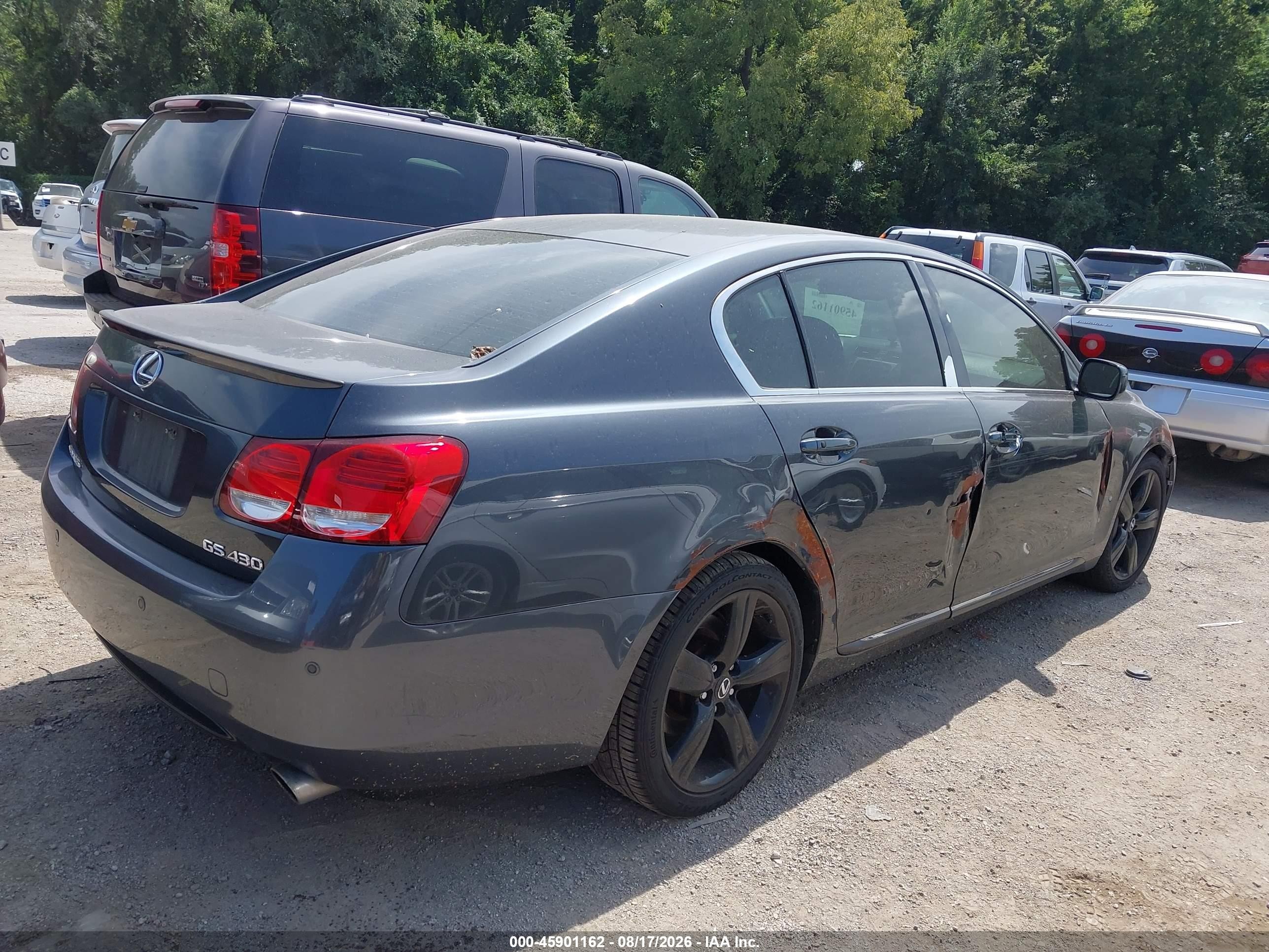 2006 Lexus Gs 430   Gray vin: JTHBN96S965001004