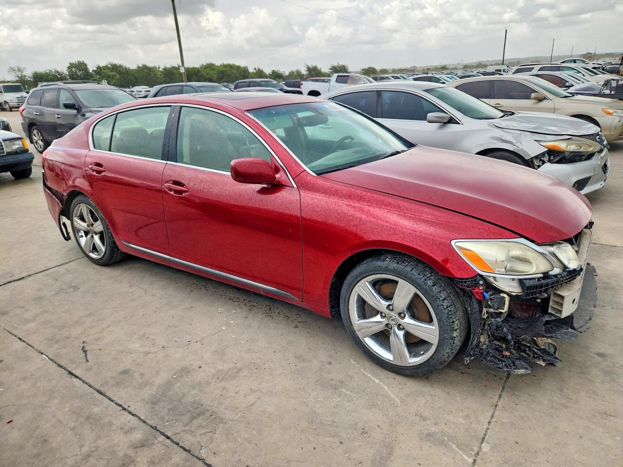 2006 Lexus Gs 430 Red vin: JTHBN96S965009474