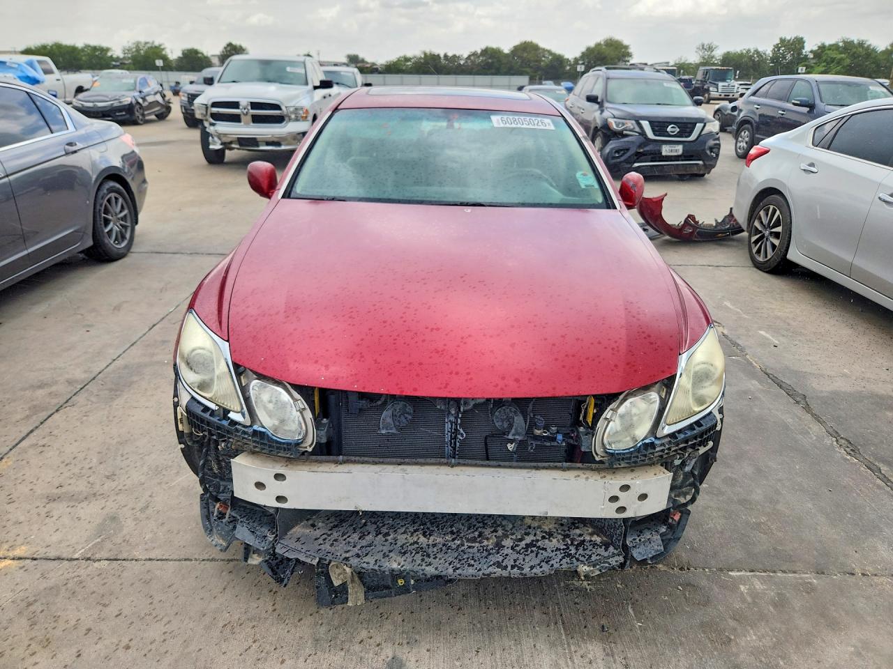 2006 Lexus Gs 430 Red vin: JTHBN96S965009474
