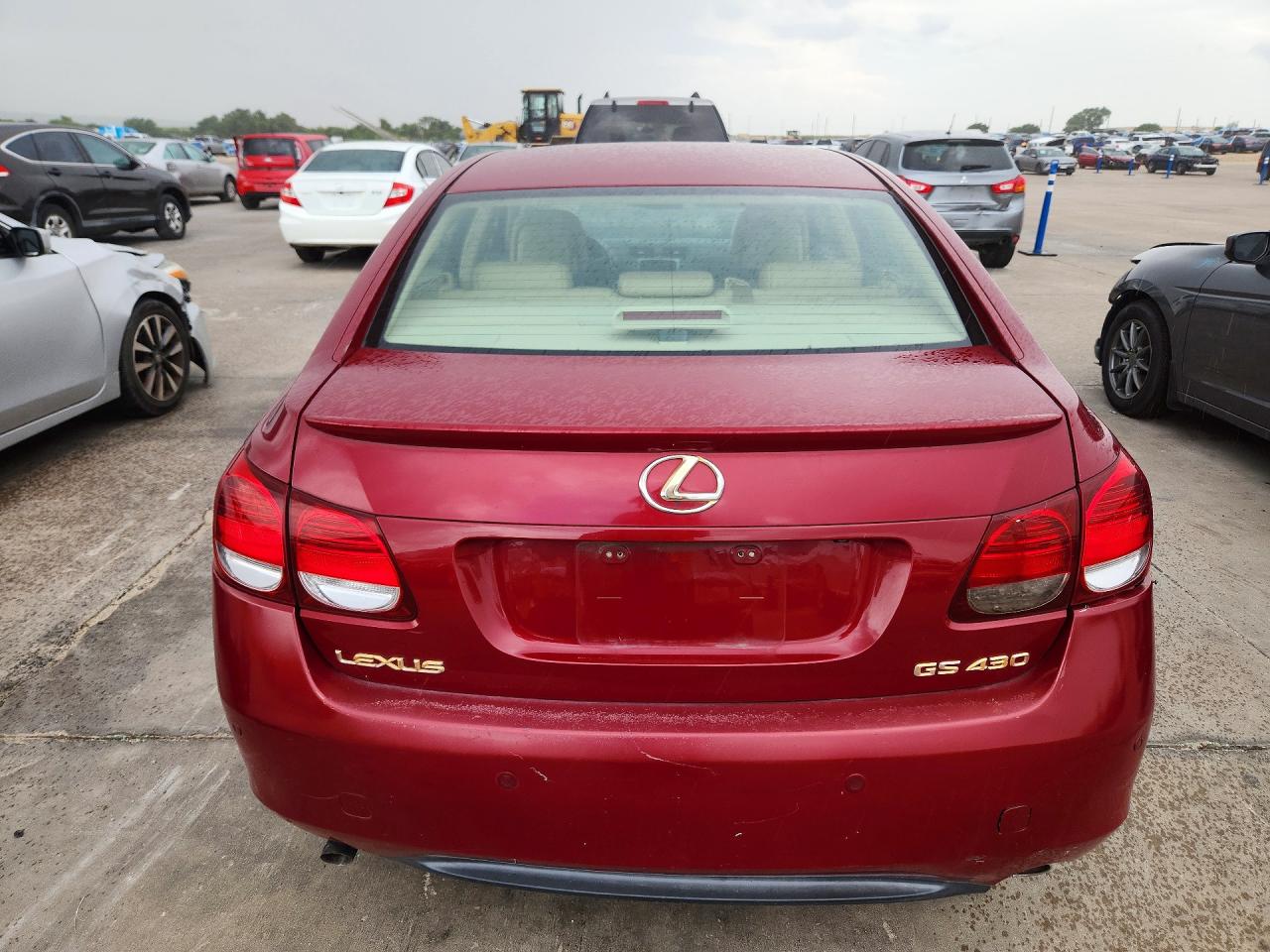 2006 Lexus Gs 430 Red vin: JTHBN96S965009474