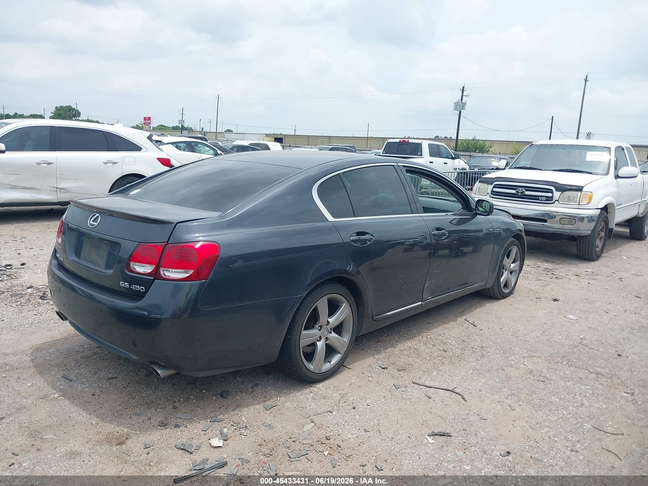 2006 Lexus Gs 430   Gray vin: JTHBN96SX65005353